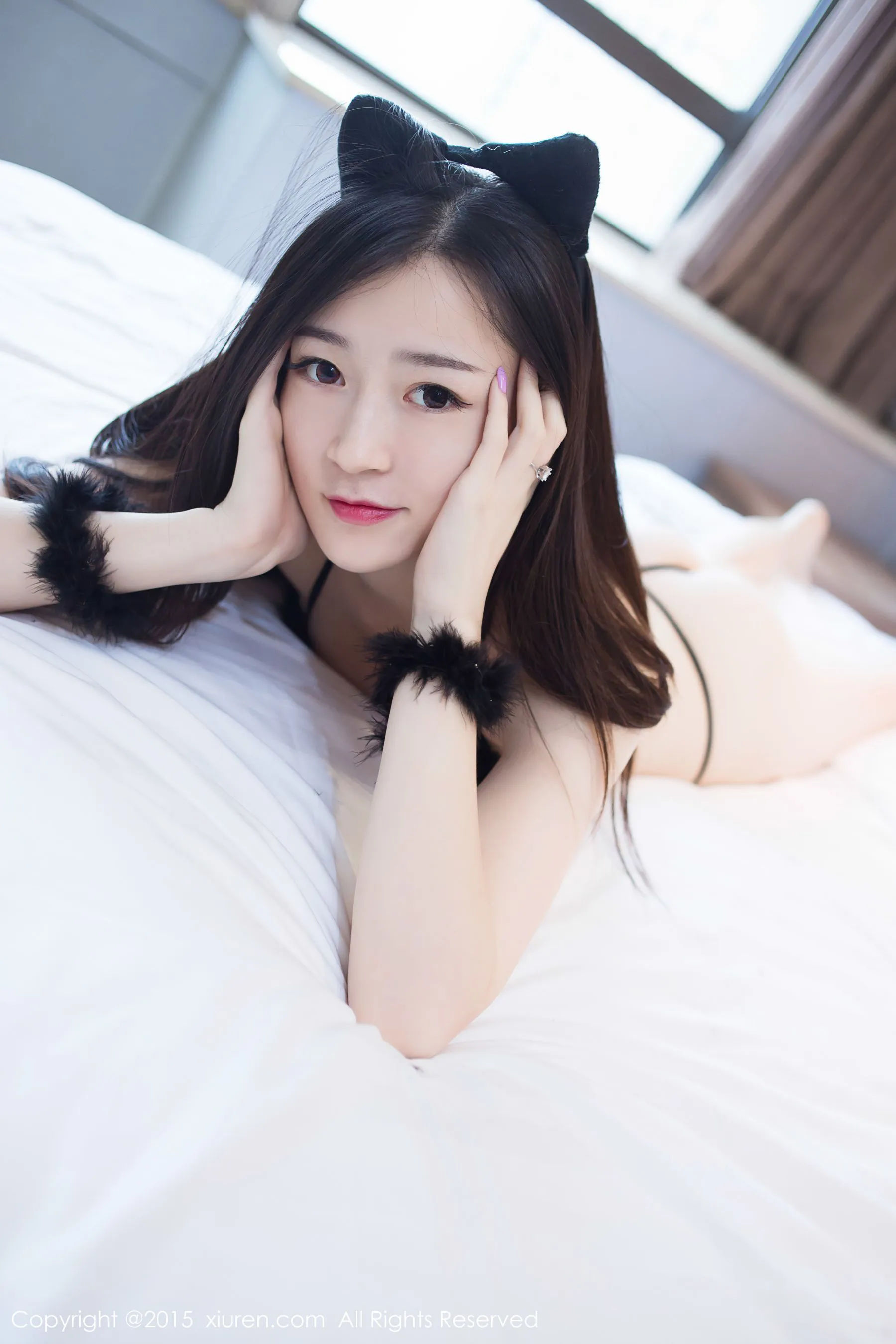  麻吉小兔子《两套情趣内衣+皇帝新装》 秀人网 No.374第12张