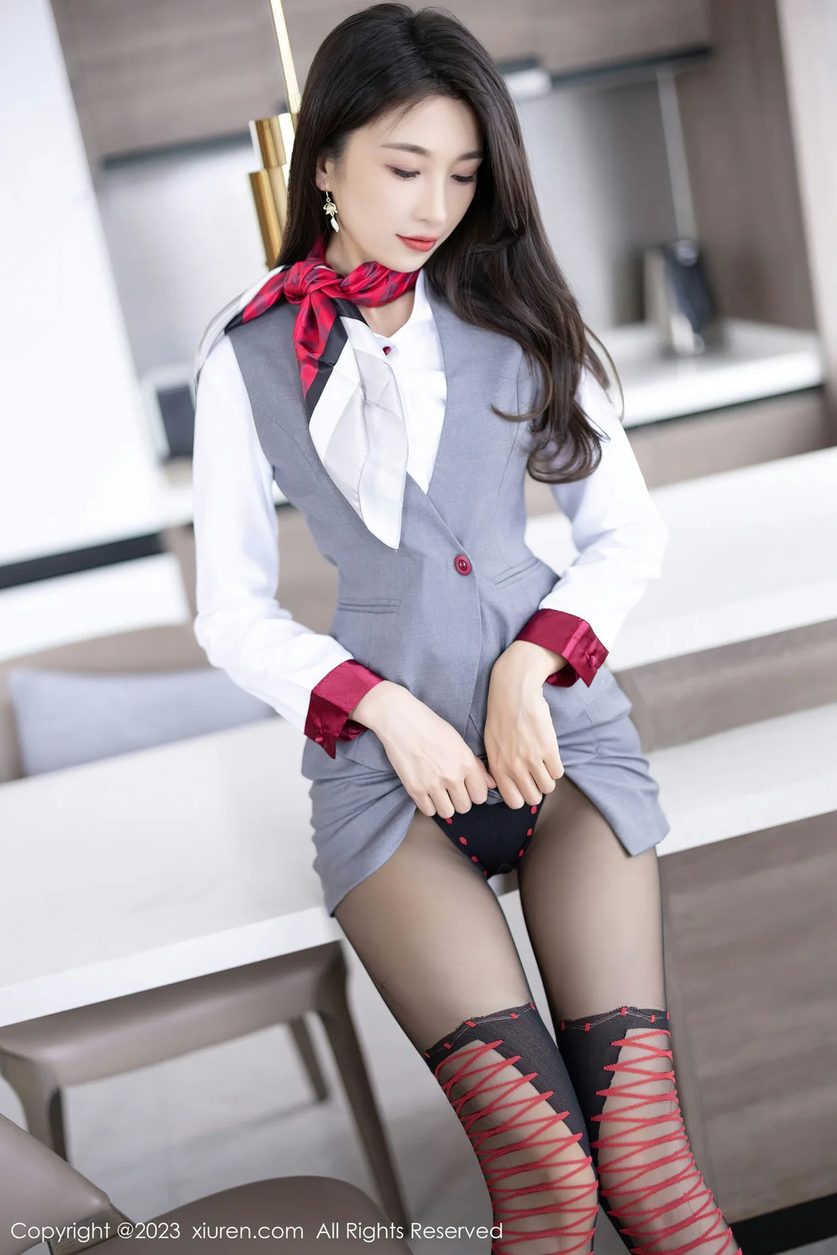  XiuRen 秀人 No.6967 林乐一 轻透连体衣性感写真 [88P]第6张