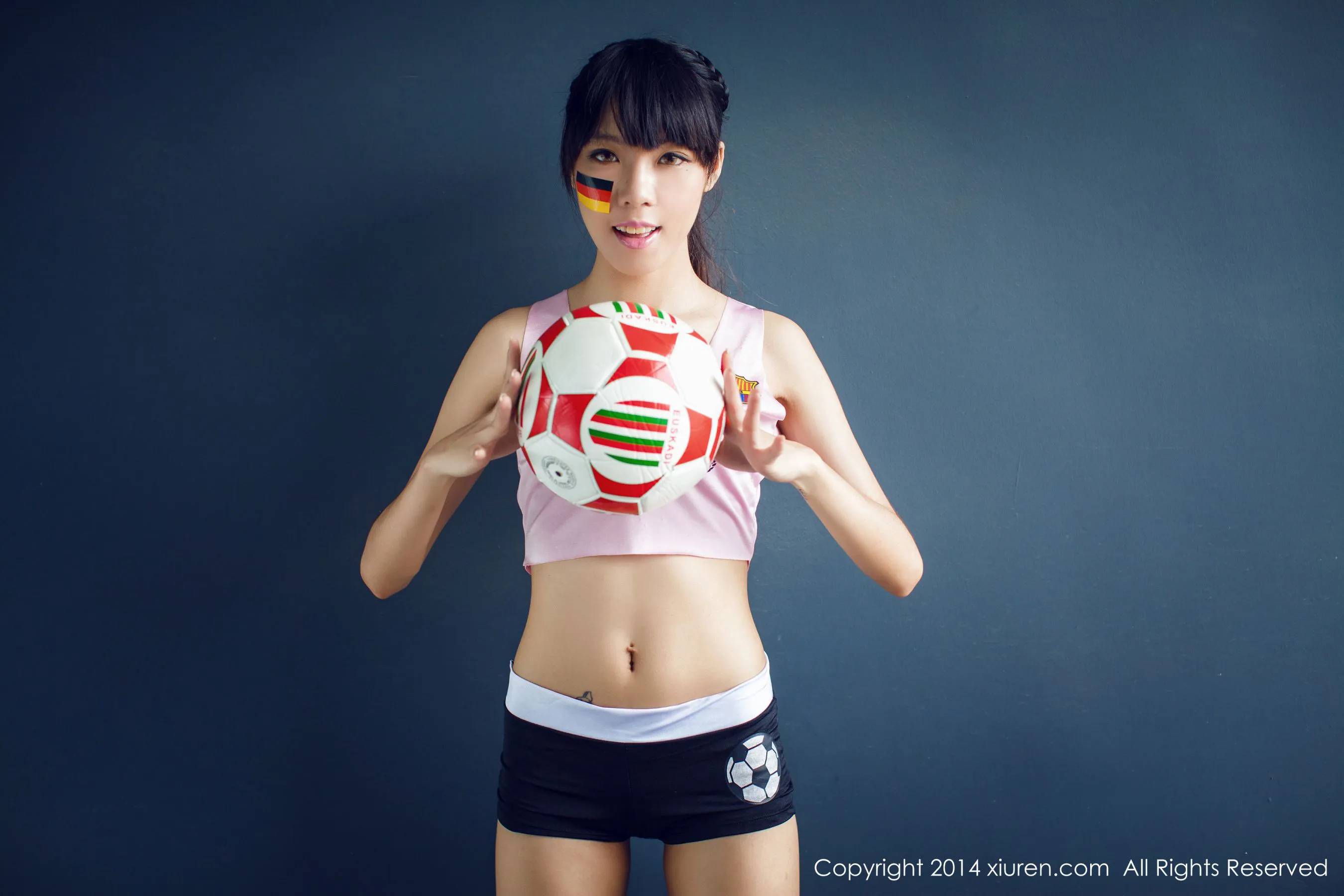 2014巴西世界杯足球宝贝合集 秀人网 No.159第15张