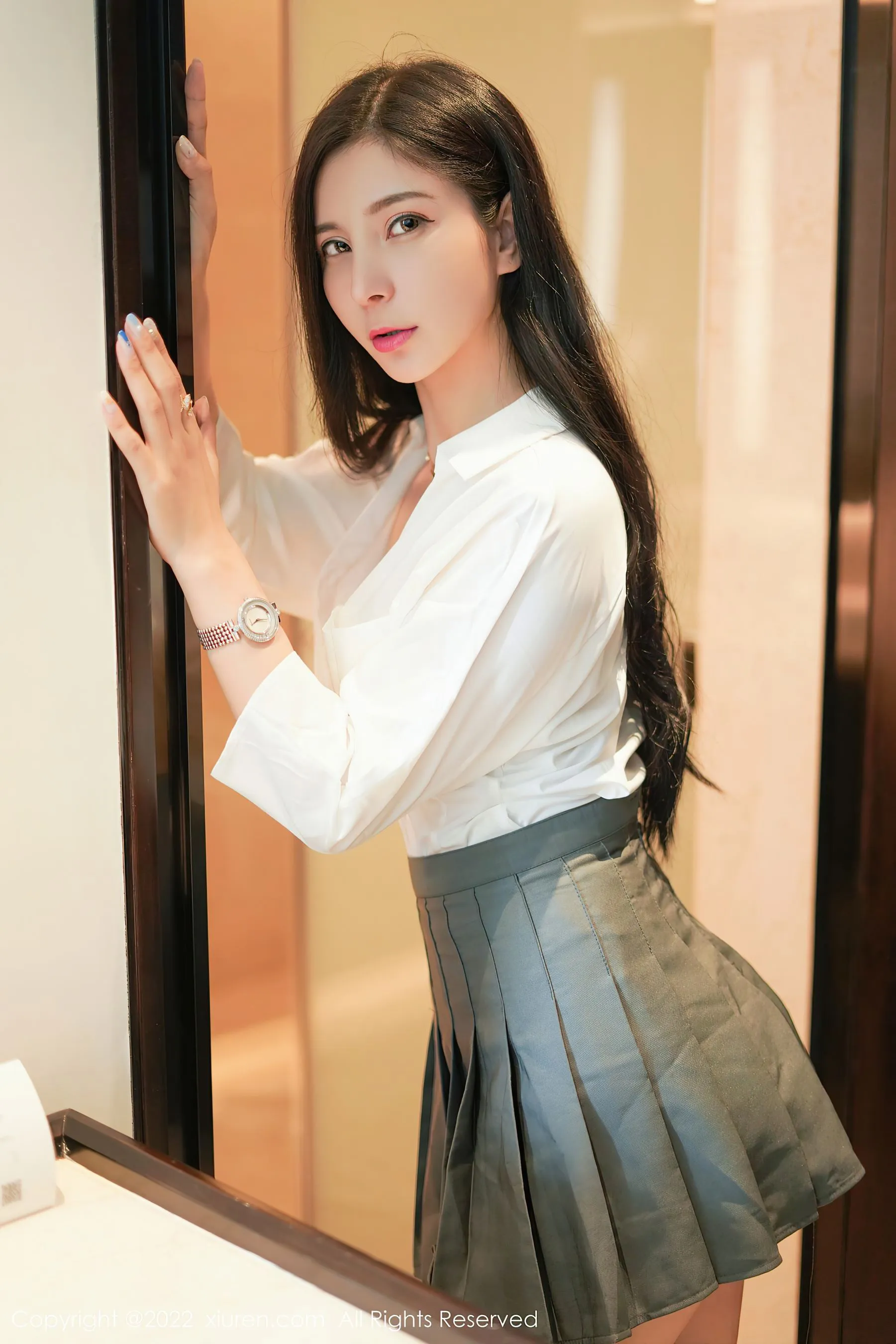  秀人网 No.4918 小蛮妖Yummy 美臀短裙第8张