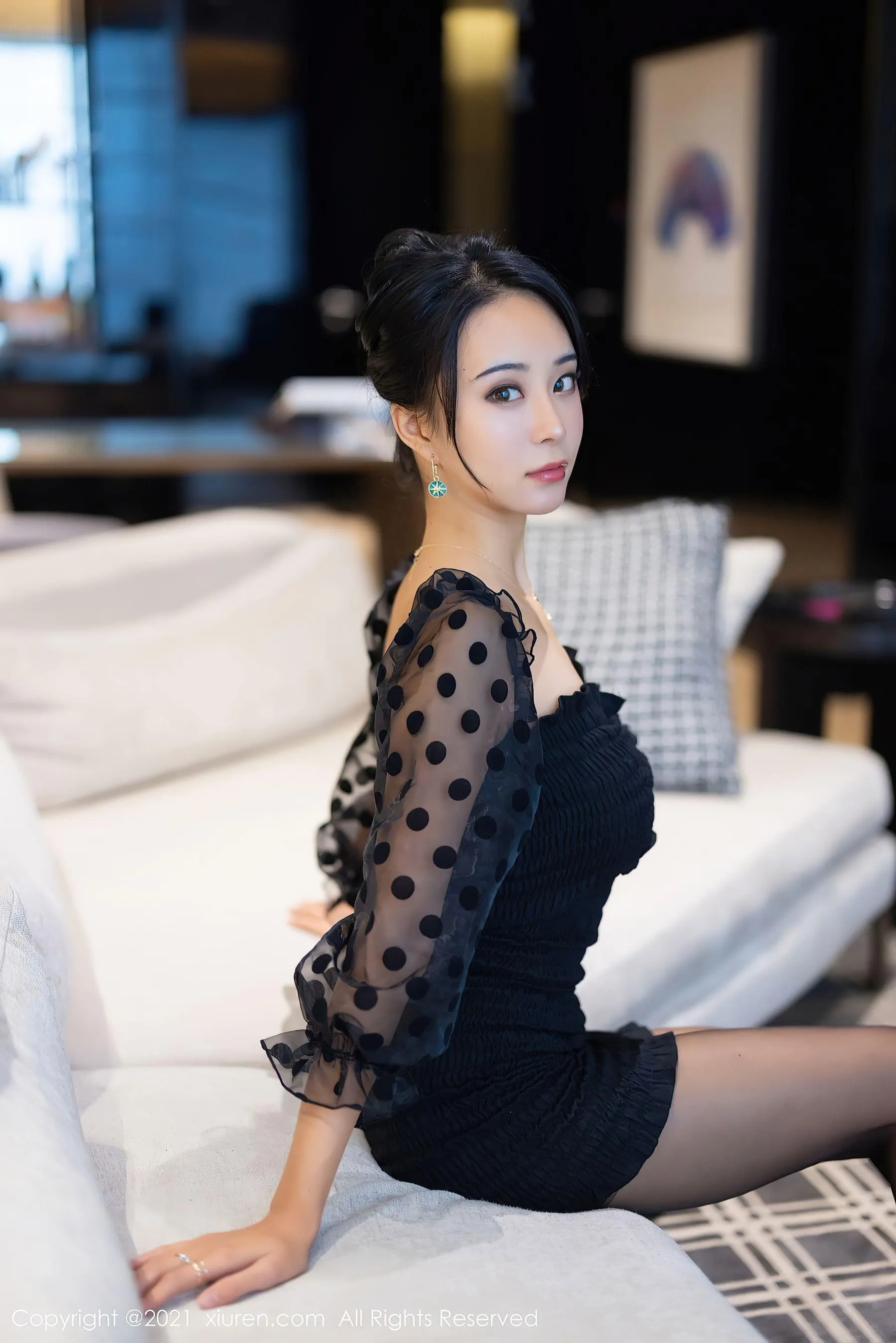 秀人 No.3482 蓝夏Akasha第7张