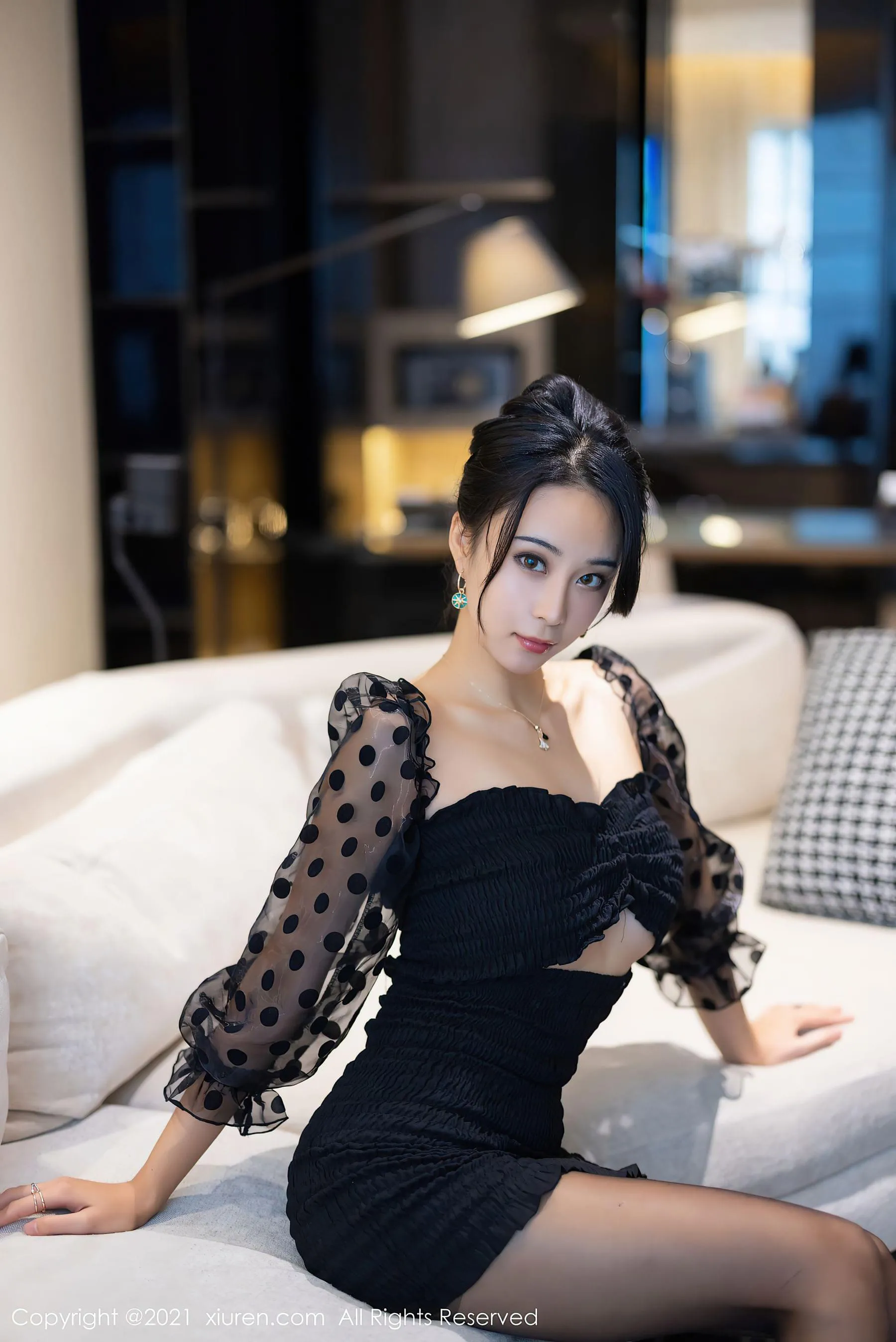 秀人 No.3482 蓝夏Akasha第7张