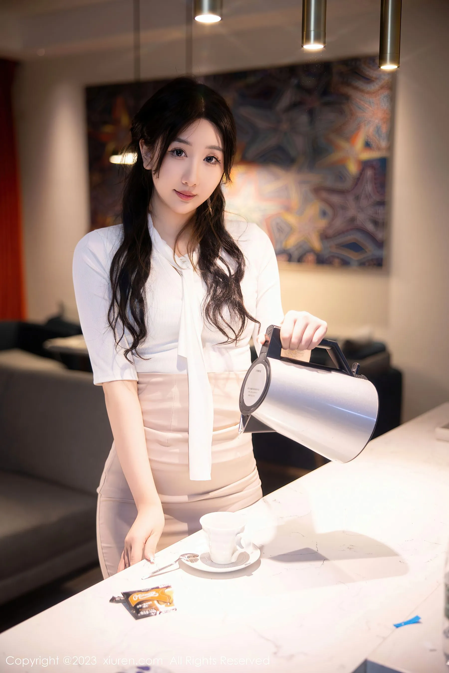  秀人网 No.6207 江真真 妩媚美腿第30张