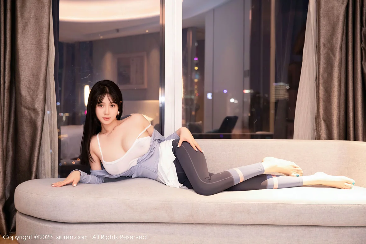  XiuRen 秀人 No.6968 柚琪Rich 轻透吊带性感写真 [84P]第6张