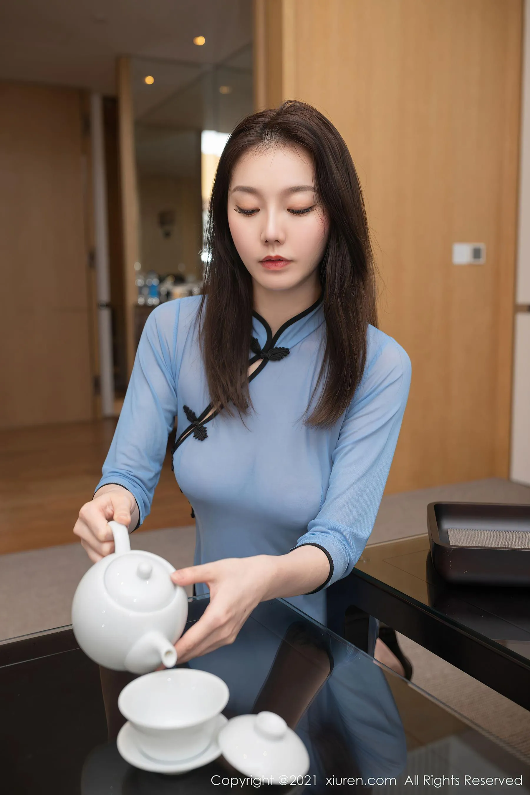 秀人 No.3416 安然Maleah第3张