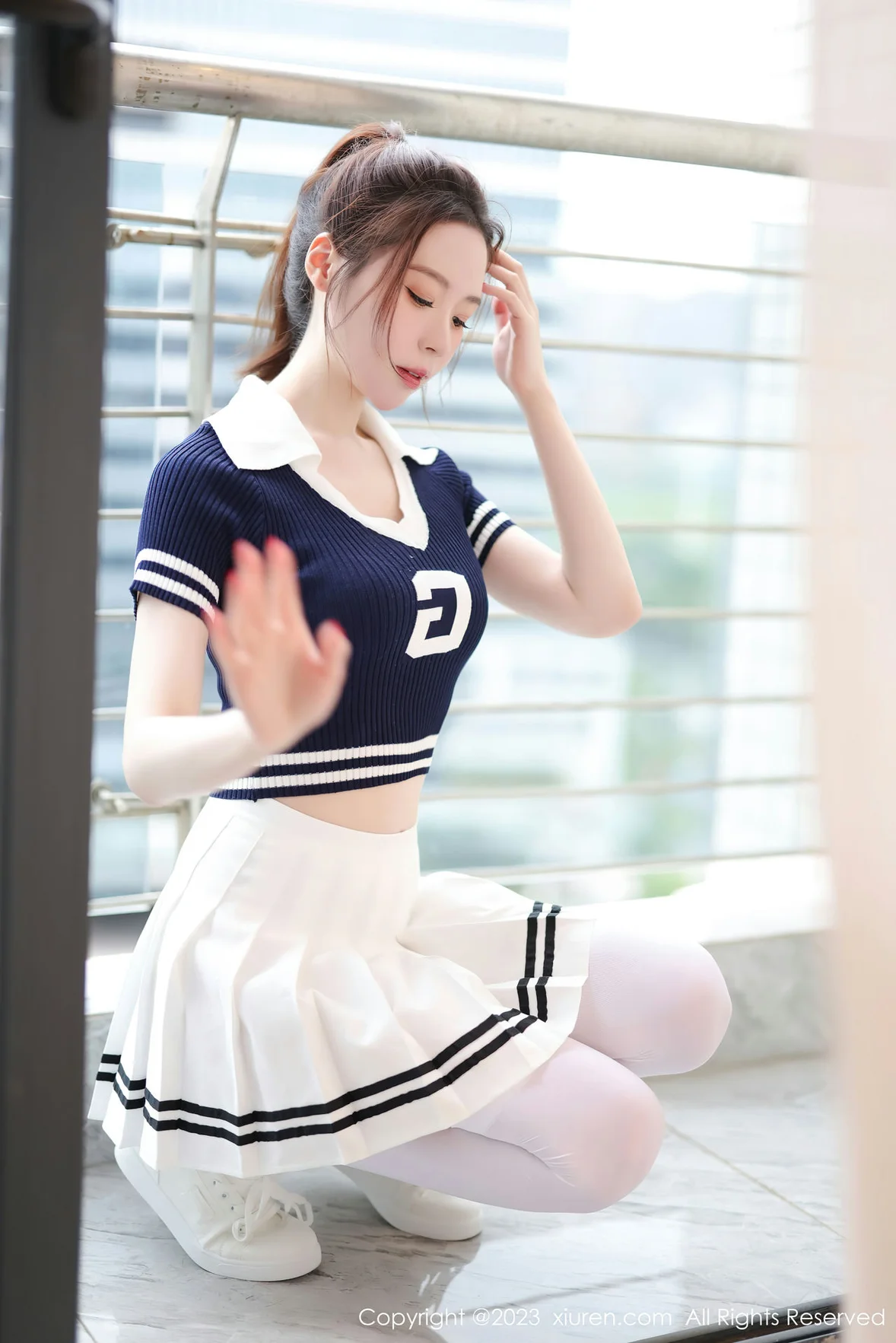  秀人网 No.7416 梦心玥 运动服饰穿搭安吉旅拍 [82P]第5张