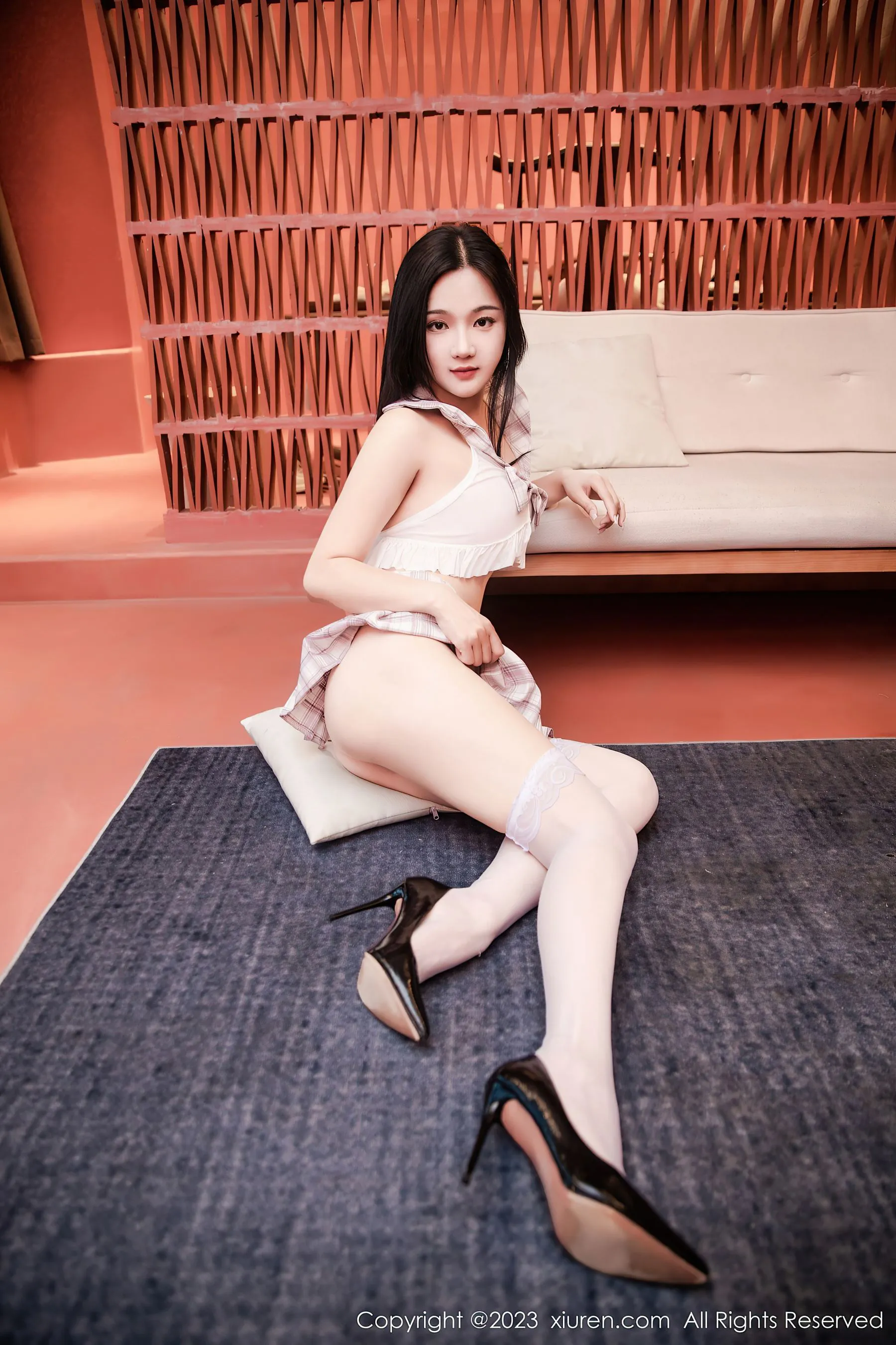  秀人网 No.6733 慕嫣然Lancy 新人美臀第5张