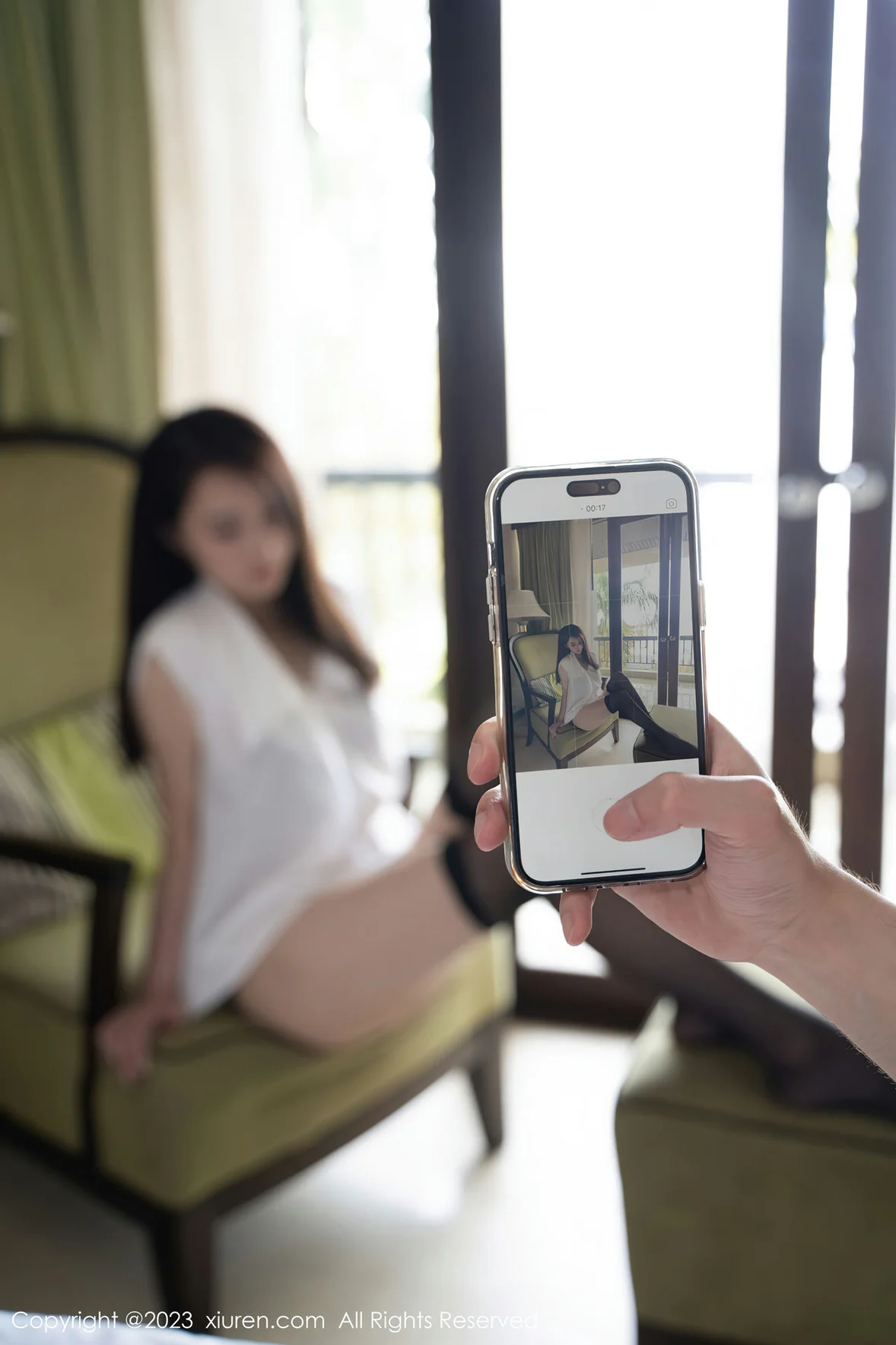  XiuRen 秀人 No.7270 summer宝宝 黑色蕾丝内衣性感写真 [60P]第13张