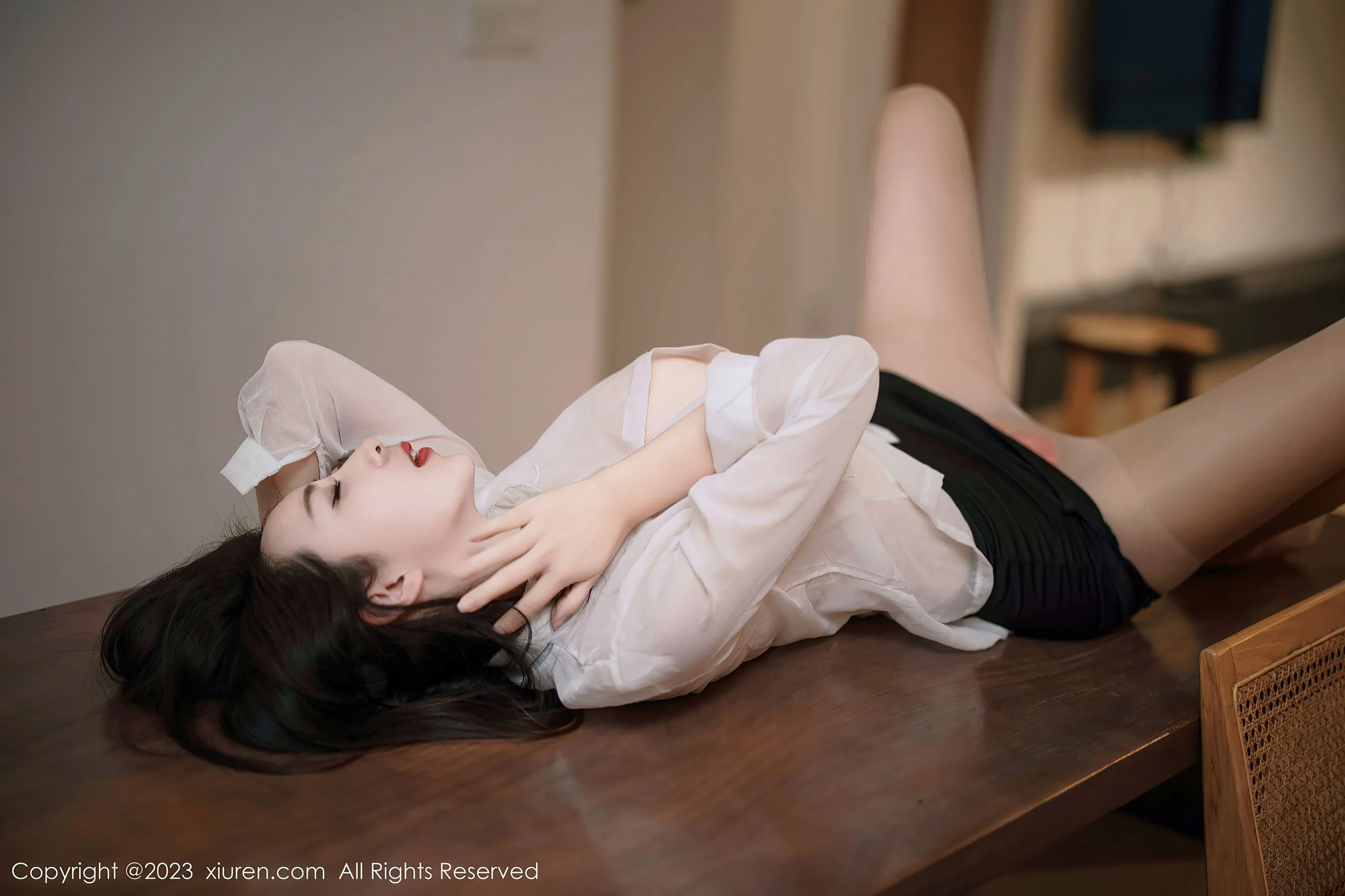  秀人网 No.6341 娇喘JC 丝袜美臀第14张