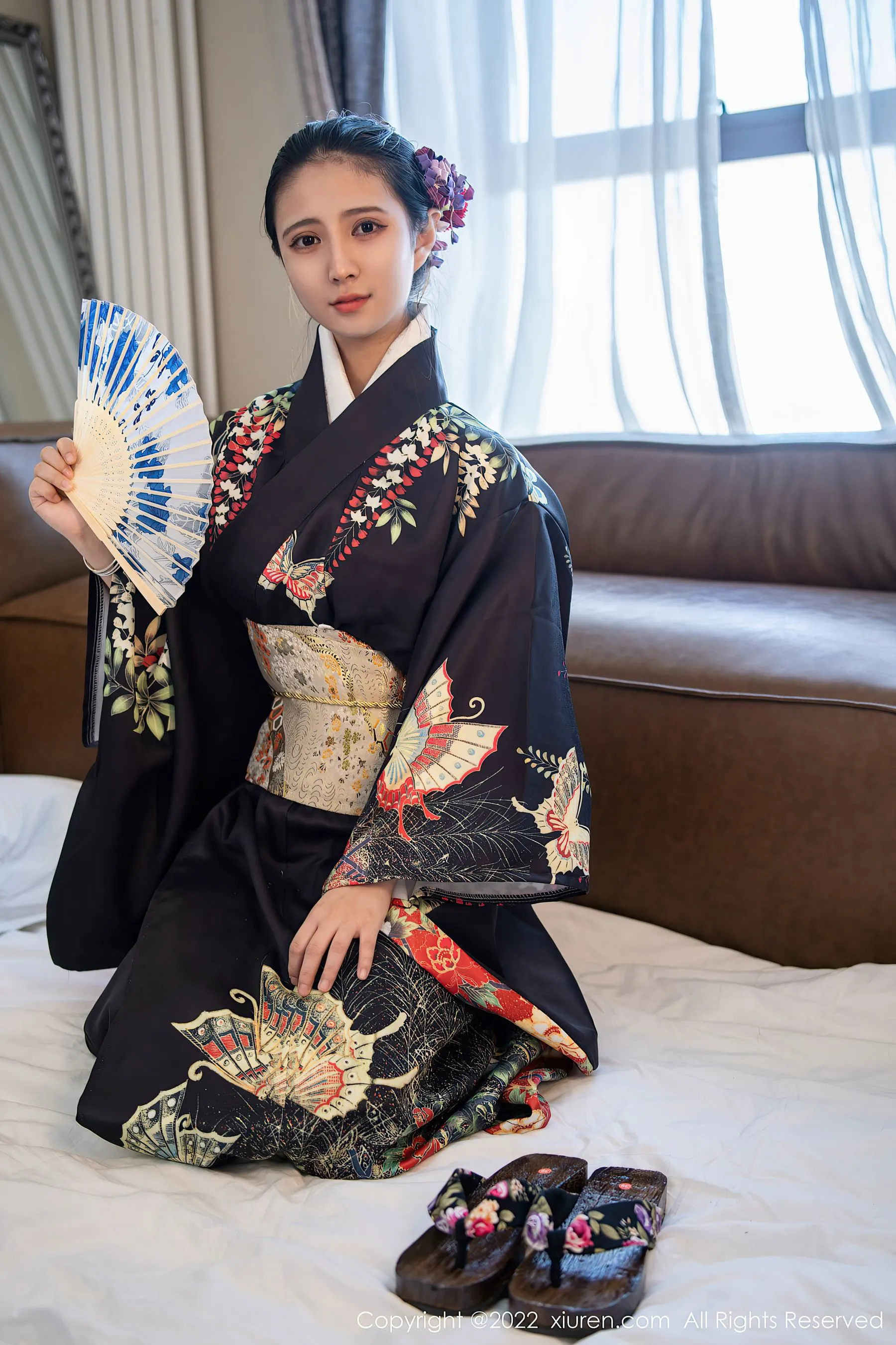  秀人网 No.5309 久久Aimee 和服美臀第13张