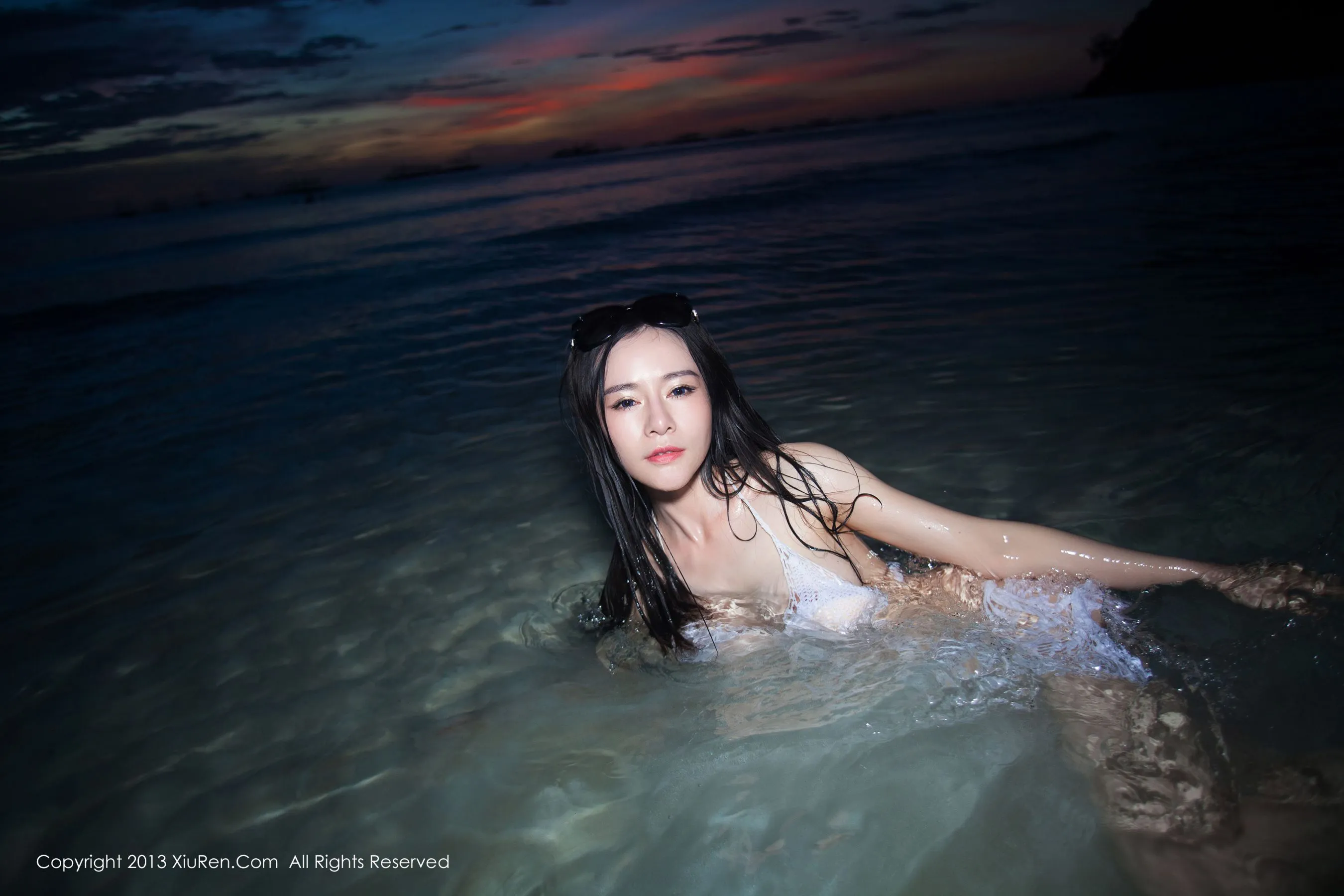 nancy小姿 &海边唯美比基尼系列 秀人网 No.069第18张