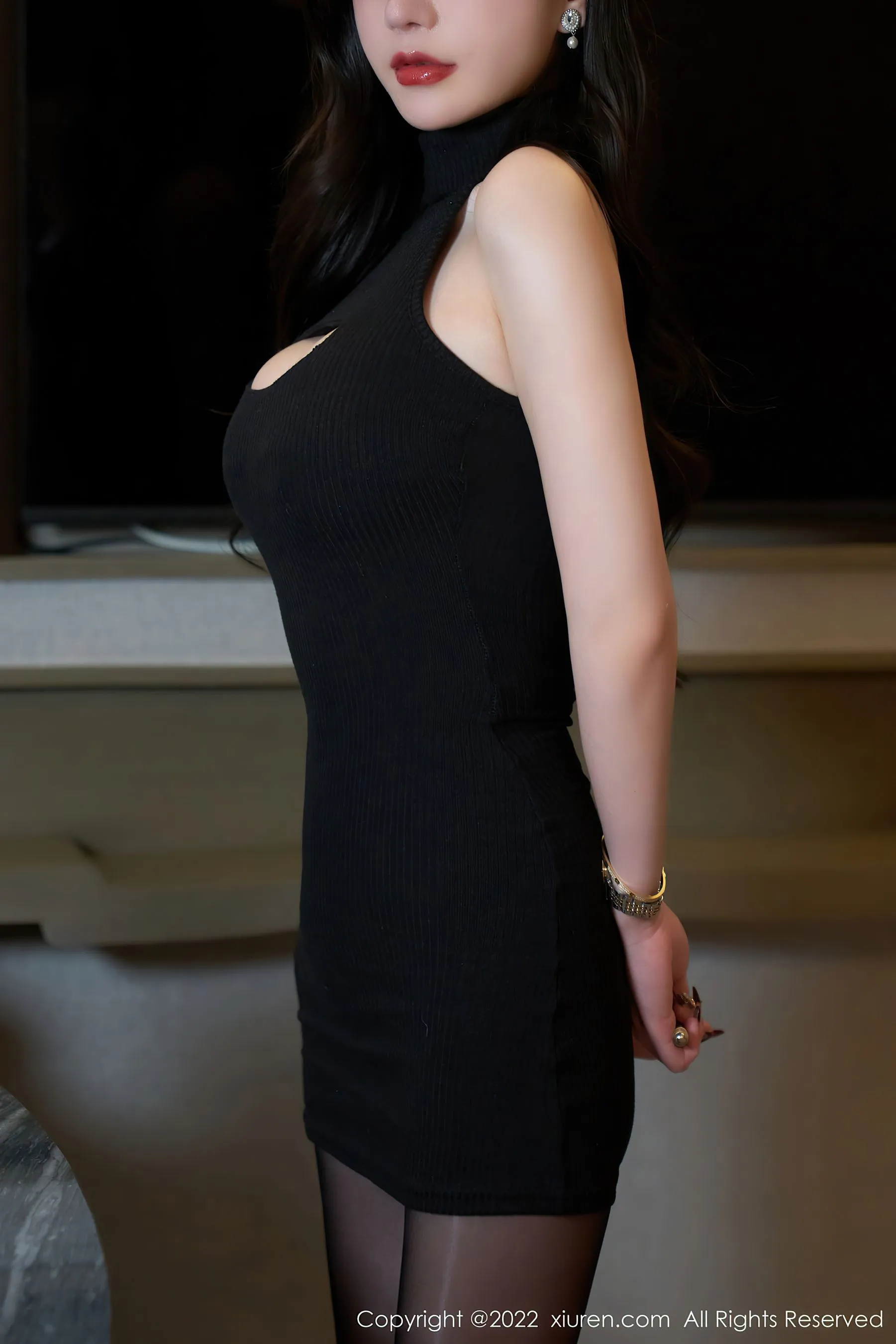  秀人网 No.5009 周于希Sally 黑丝美臀第4张