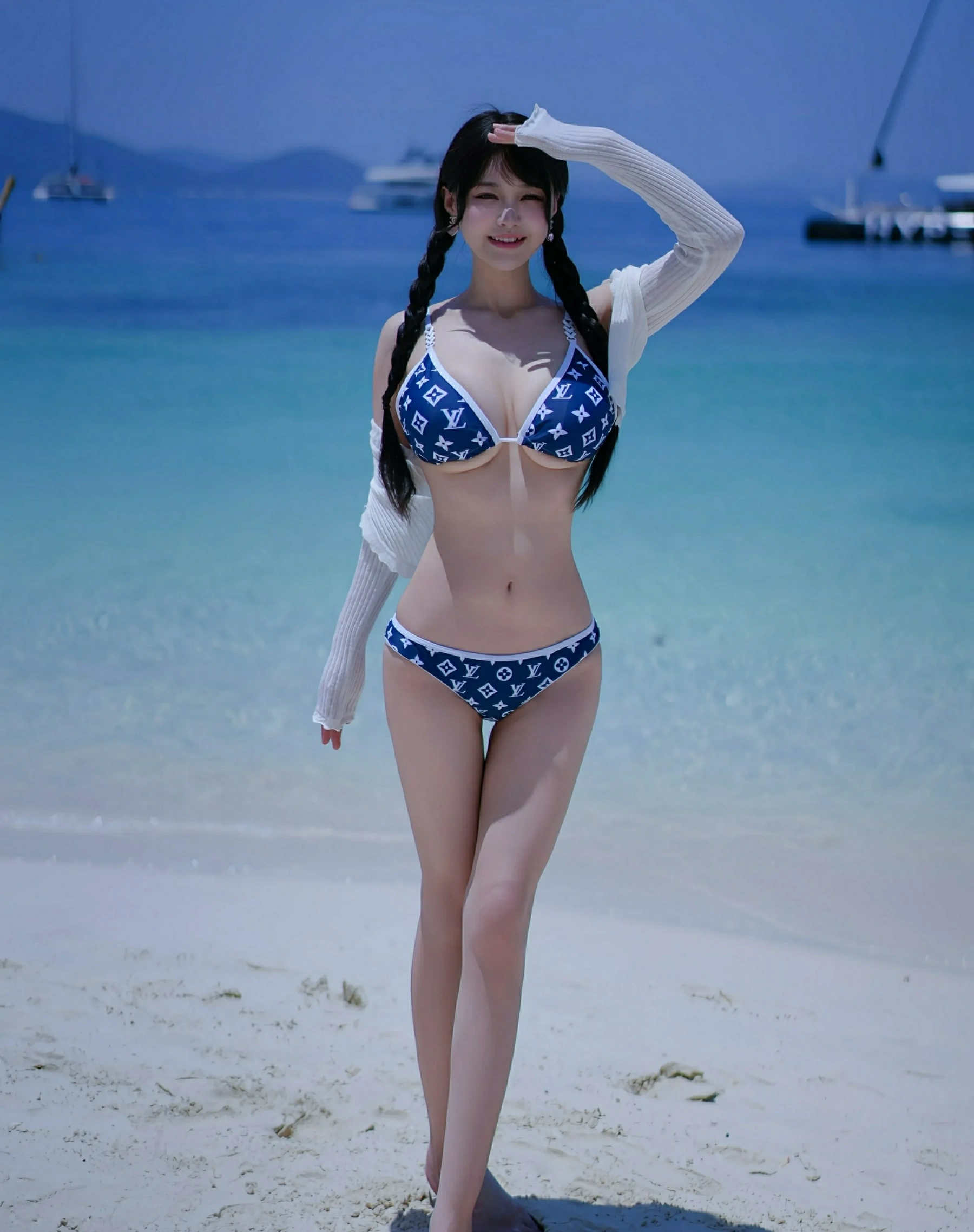  秀人网 No.10699 心上可Flora [64P]第2张