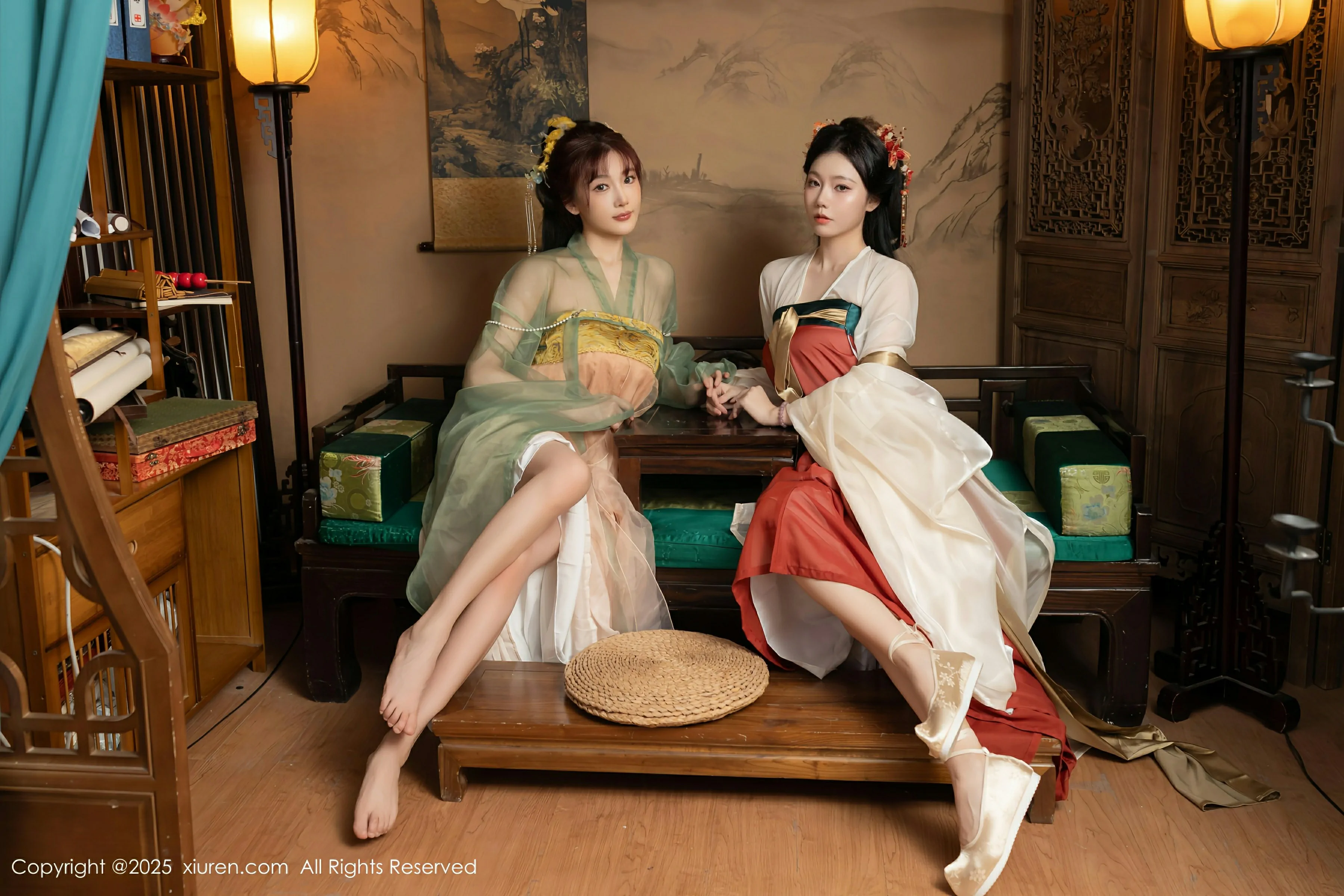  XiuRen 秀人 No.10223 陆萱萱&安然anran [80P]第13张