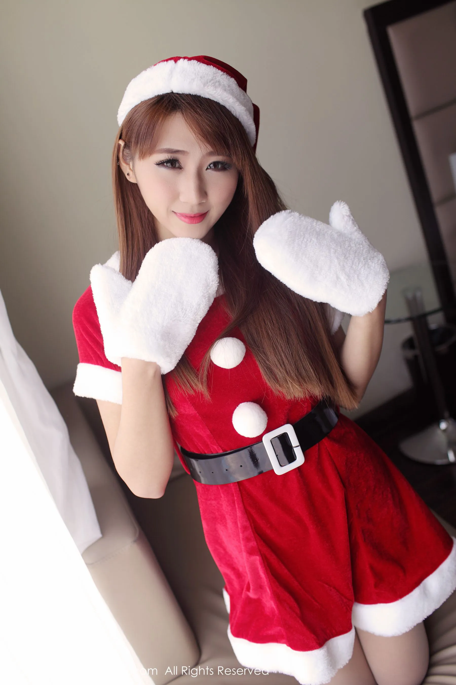  区静瑶《小女生yoyo》 秀人网 No.091