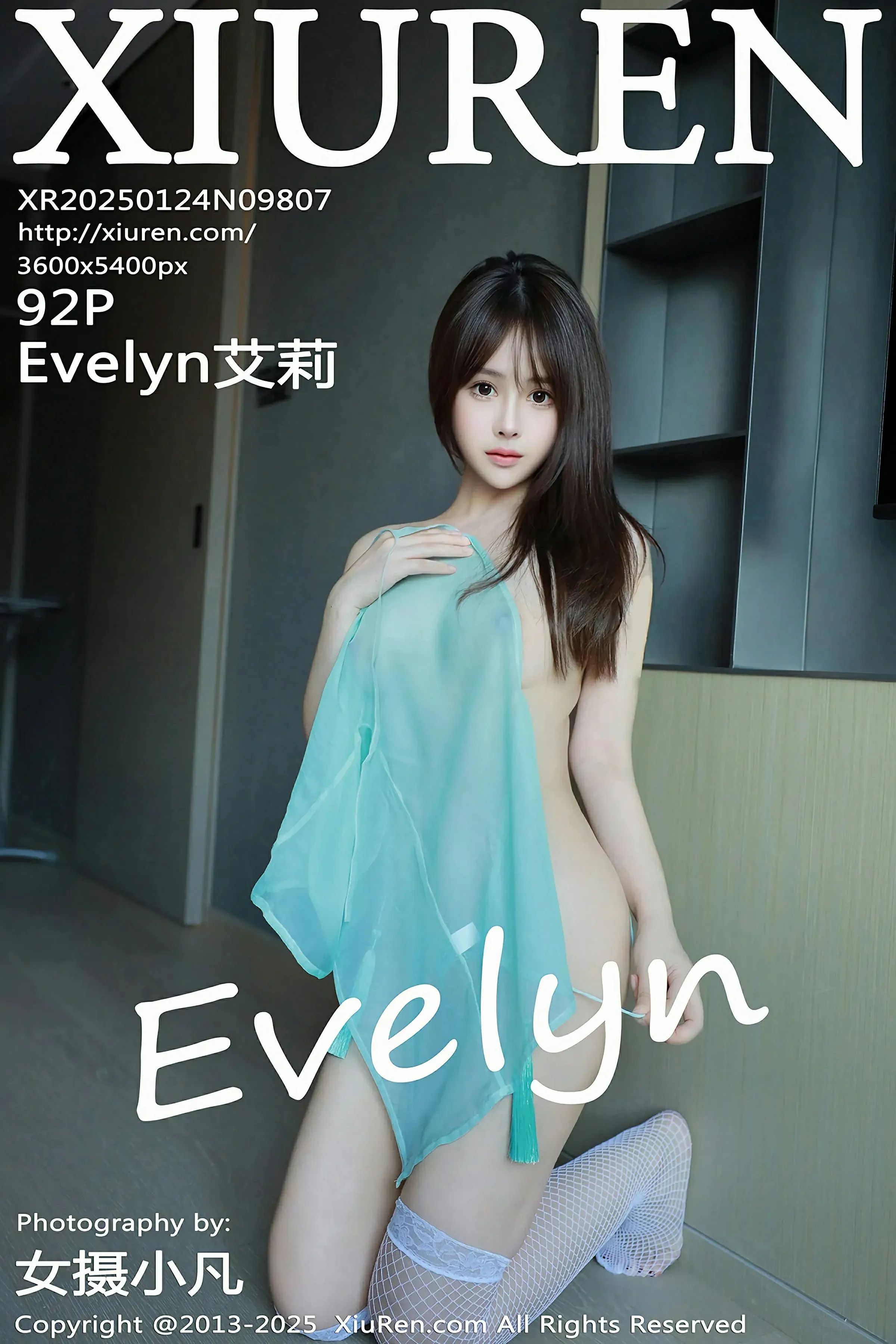  XiuRen 秀人 No.9807 Evelyn艾莉 [92P]第1张