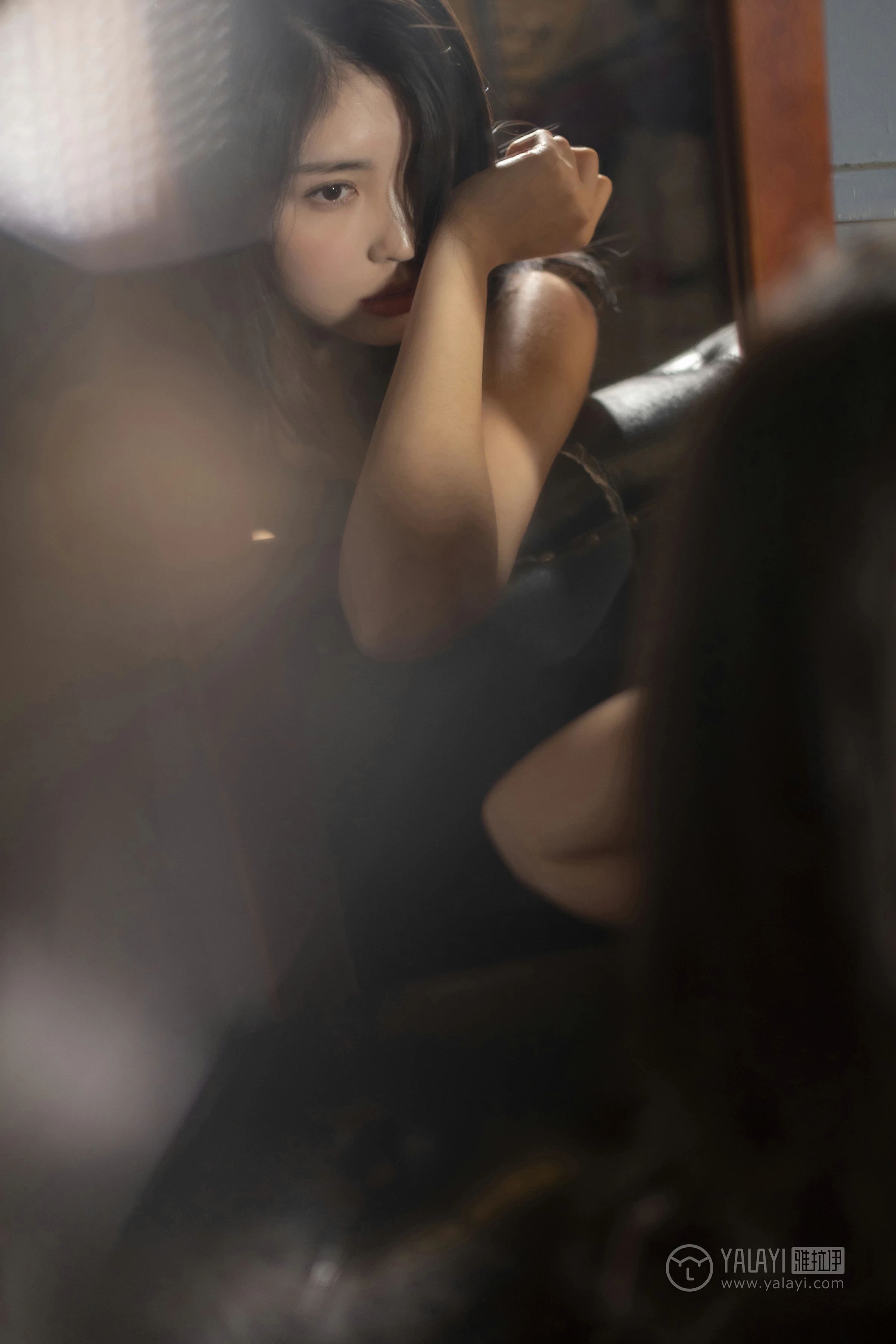 [YALAYI雅拉伊]No.218 独角戏 仓儿 黑色紧身内衣性感私房写真集第17张