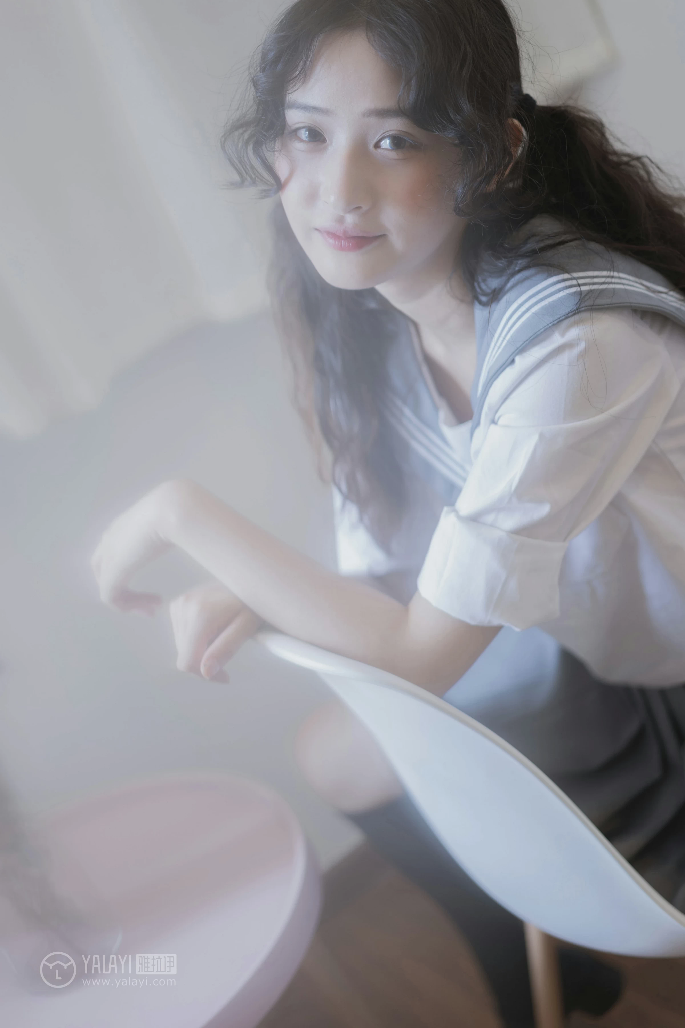 [YALAYI雅拉伊]No.349 清纯学生妹 西子 高中女生制服与短裙性感私房写真集第22张