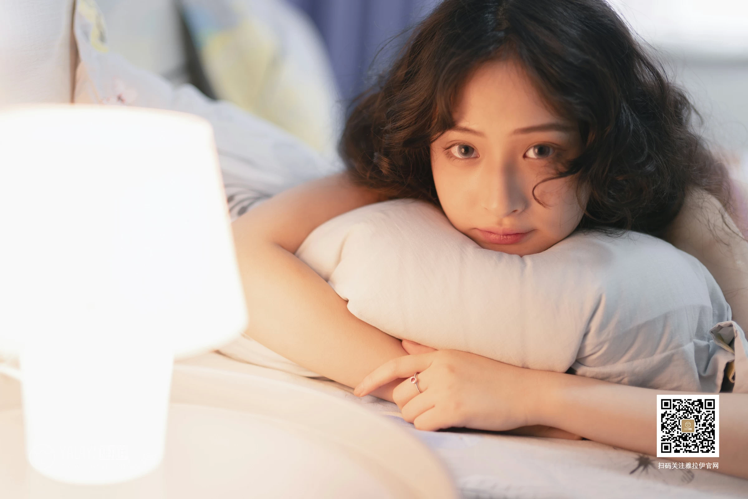 [YALAYI雅拉伊]No.379 霹雳娇娃 西子 粉色蕾丝内衣性感私房写真集第7张