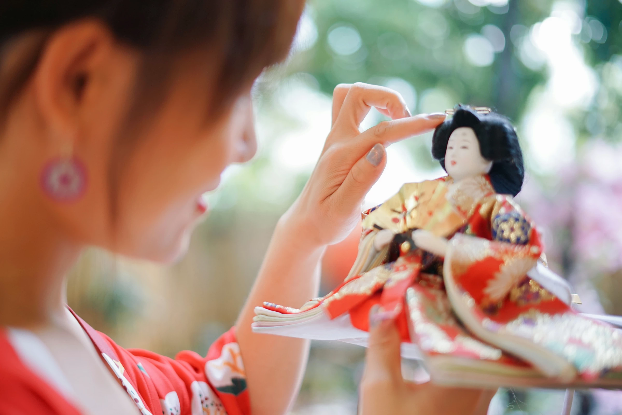 [YALAYI雅拉伊]NO.714 《自娱》 多香子 粉色和服加蓝色内衣性感私房写真集第9张