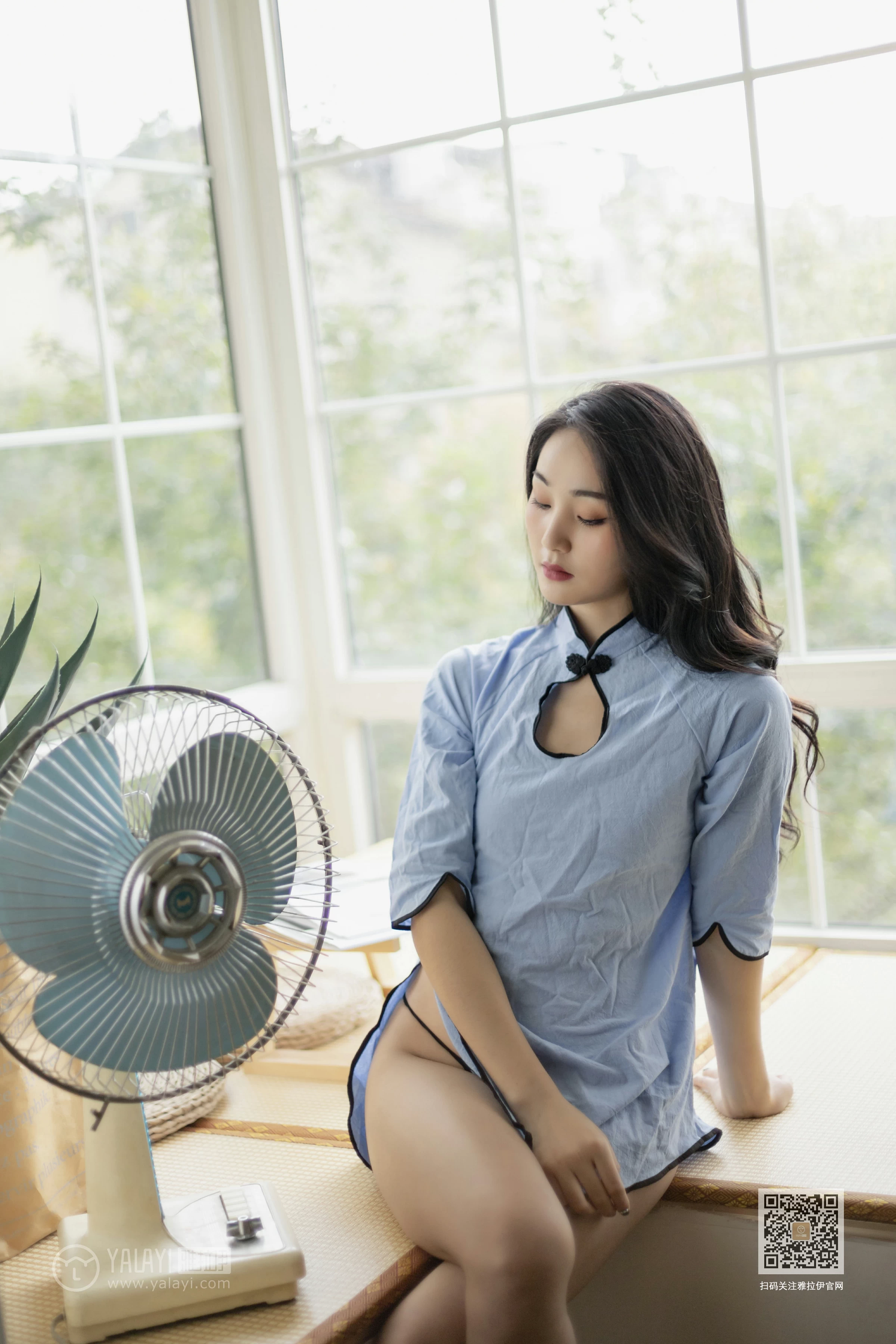 [YALAYI雅拉伊]Vol.463 文艺女青年 项兴咏 民国高中女生制服性感私房写真集第7张