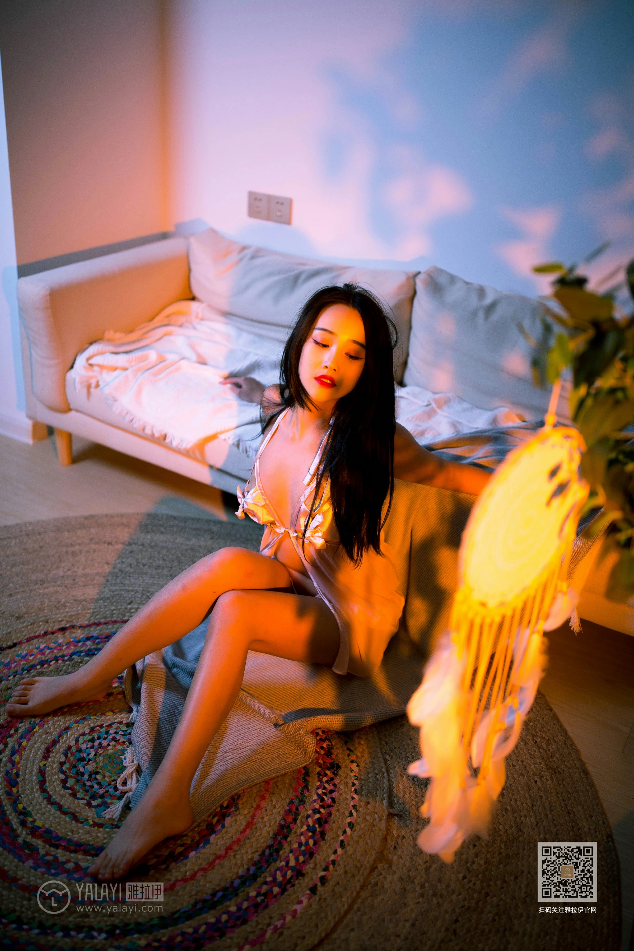 [YALAYI雅拉伊]Vol.535 热浪 优优 粉色透视情趣内衣性感私房写真集第11张