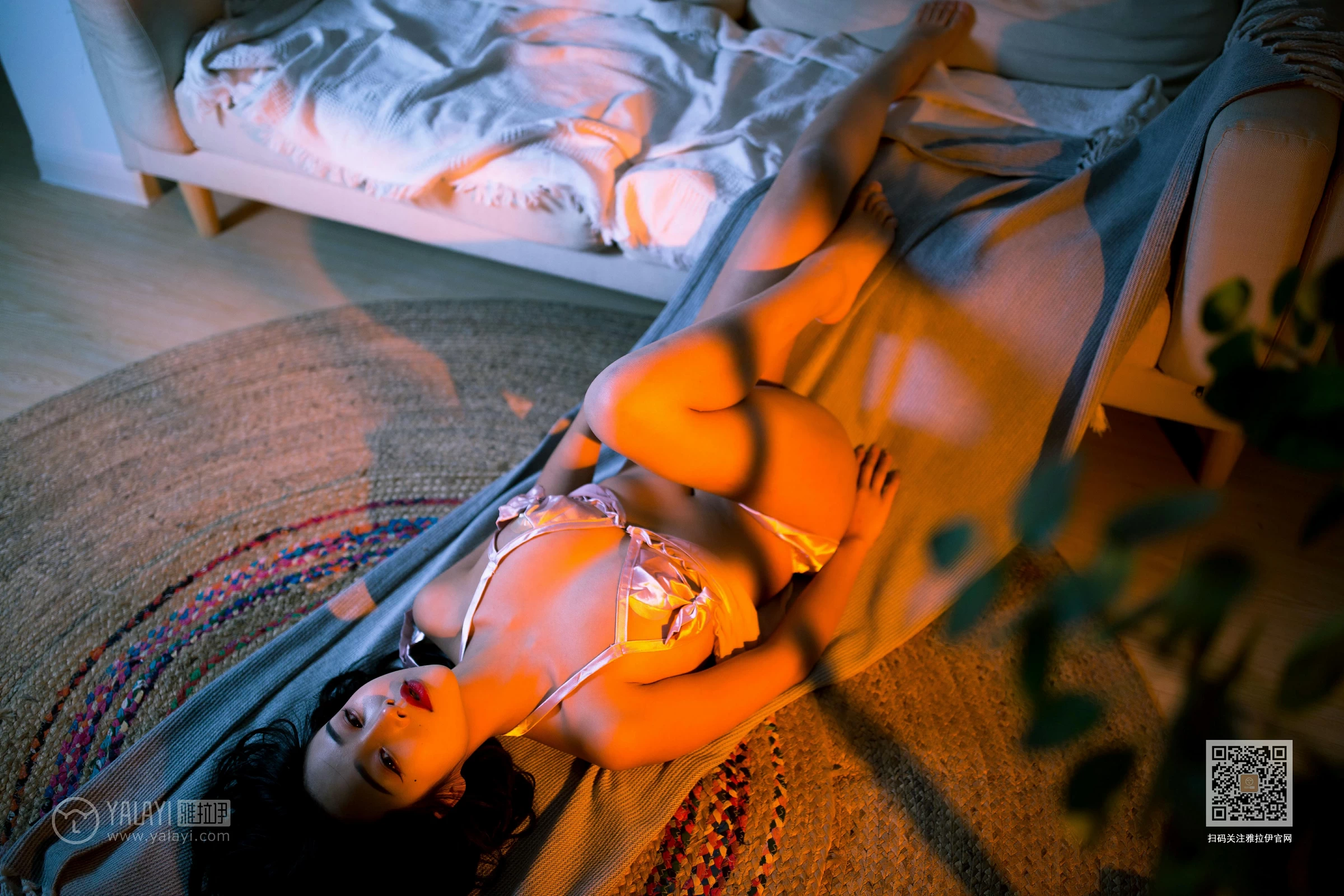 [YALAYI雅拉伊]Vol.535 热浪 优优 粉色透视情趣内衣性感私房写真集第14张