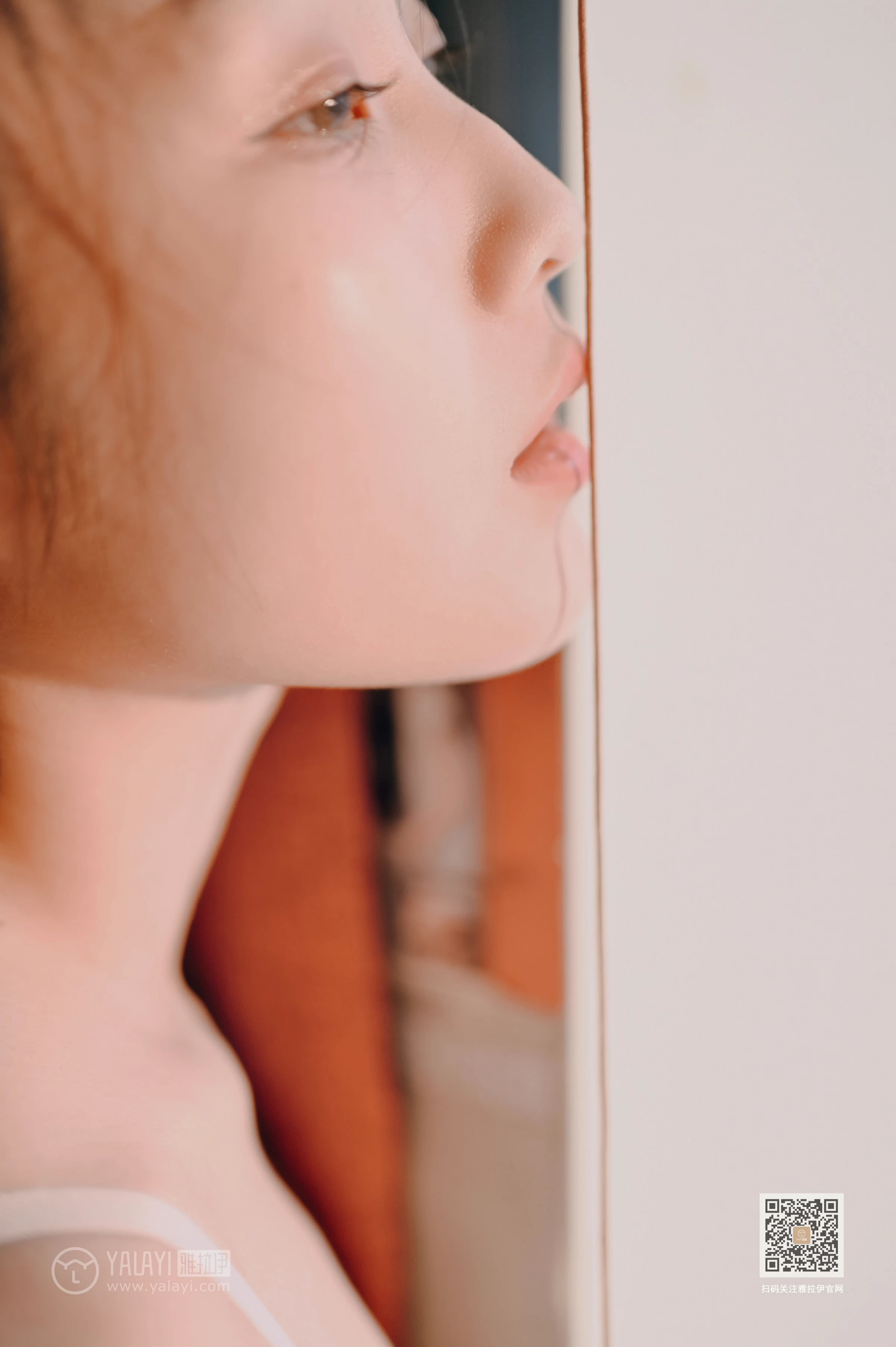 [YALAYI雅拉伊]NO.635 《和服少女》 沈伊 黑色和服加白色蕾丝内衣性感私房写真集第14张