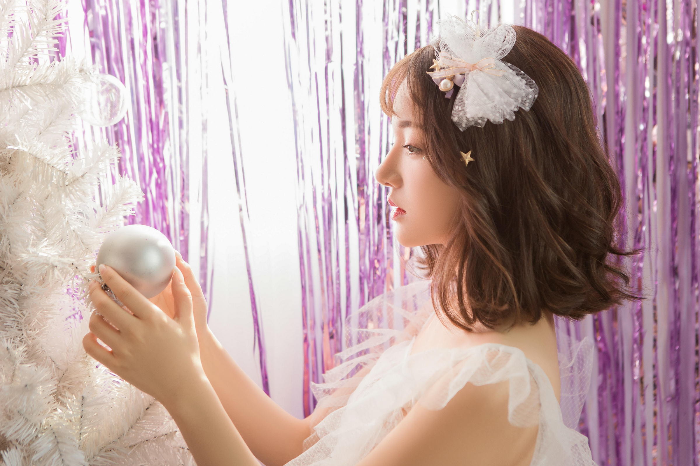 [YALAYI雅拉伊]2023.05.26 希望快乐 排球少女 白色短袖加短裙清纯可爱私房写真集第8张