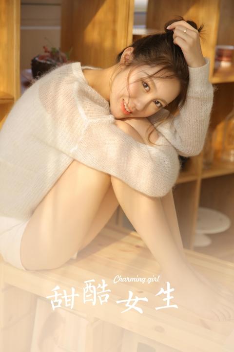 [YALAYI雅拉伊]2022.04.27 甜酷女生 粉色吊带连衣裙与白色和服清纯写真集