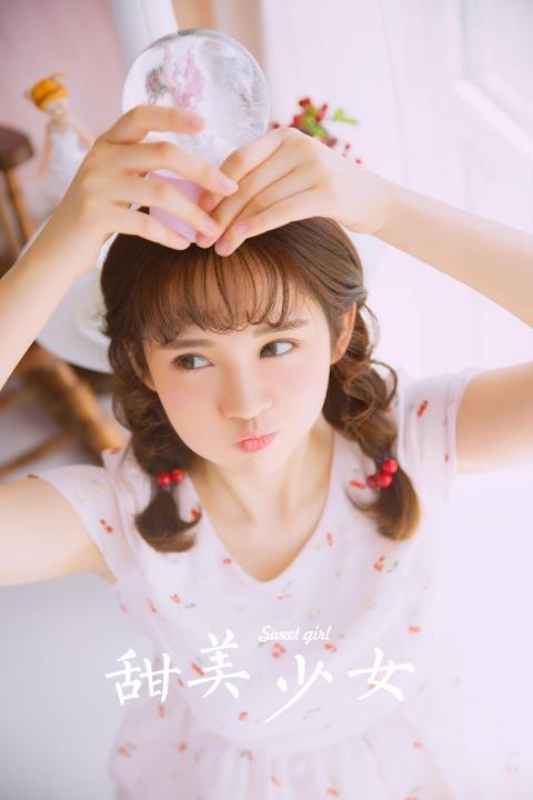 [YALAYI雅拉伊]2022.05.26 甜美少女 白色透视蕾丝连衣裙居家清纯写真集