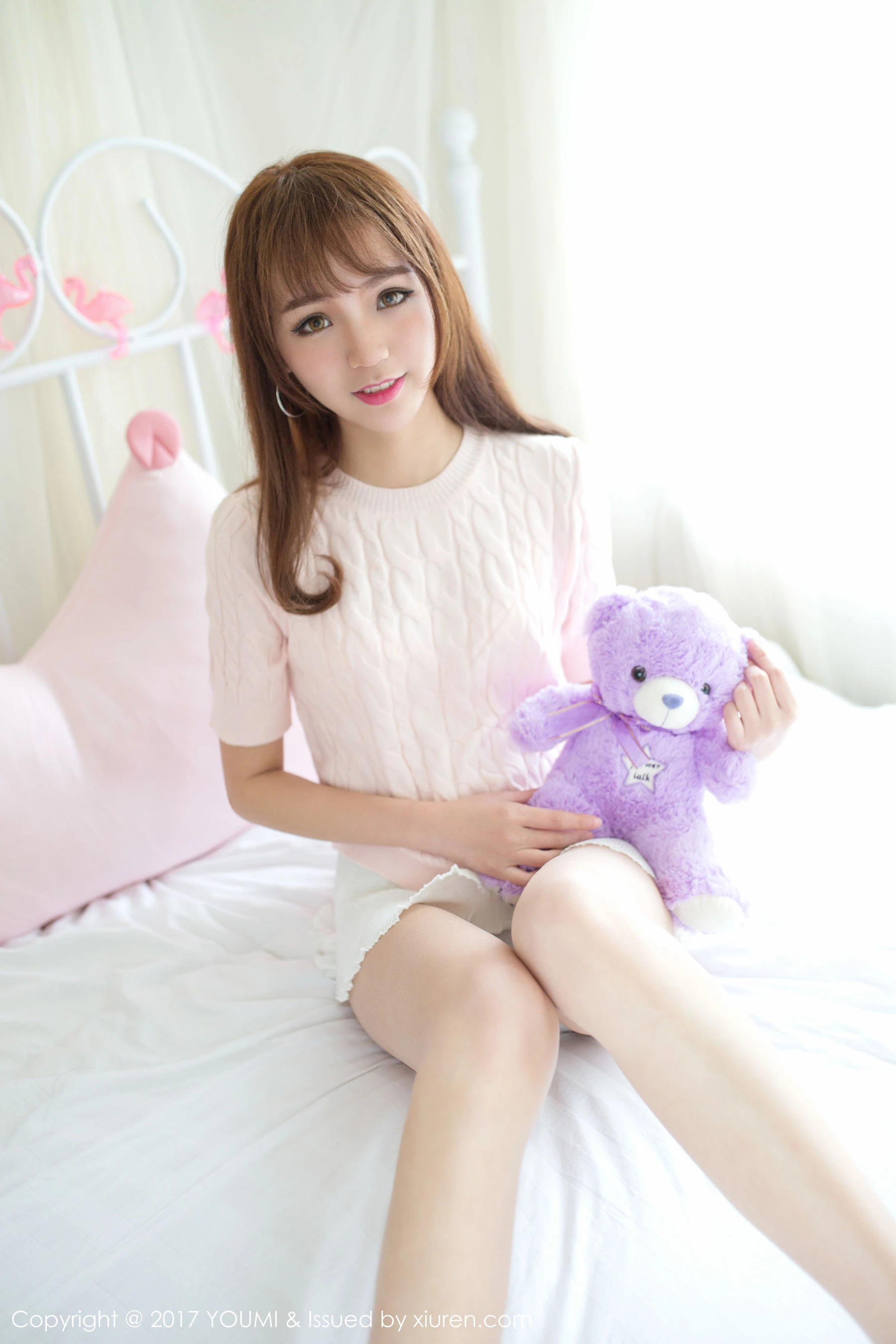 甜美妹子@不柠bling 尤蜜荟YouMi Vol.014第2张