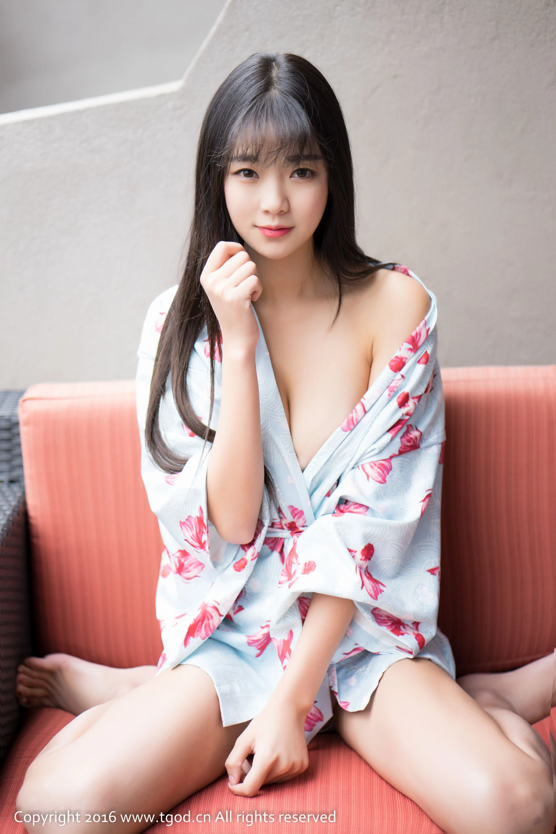  可乐Vicky《大理旅拍》清新和服+性感内衣 推女神/尤蜜荟第1张