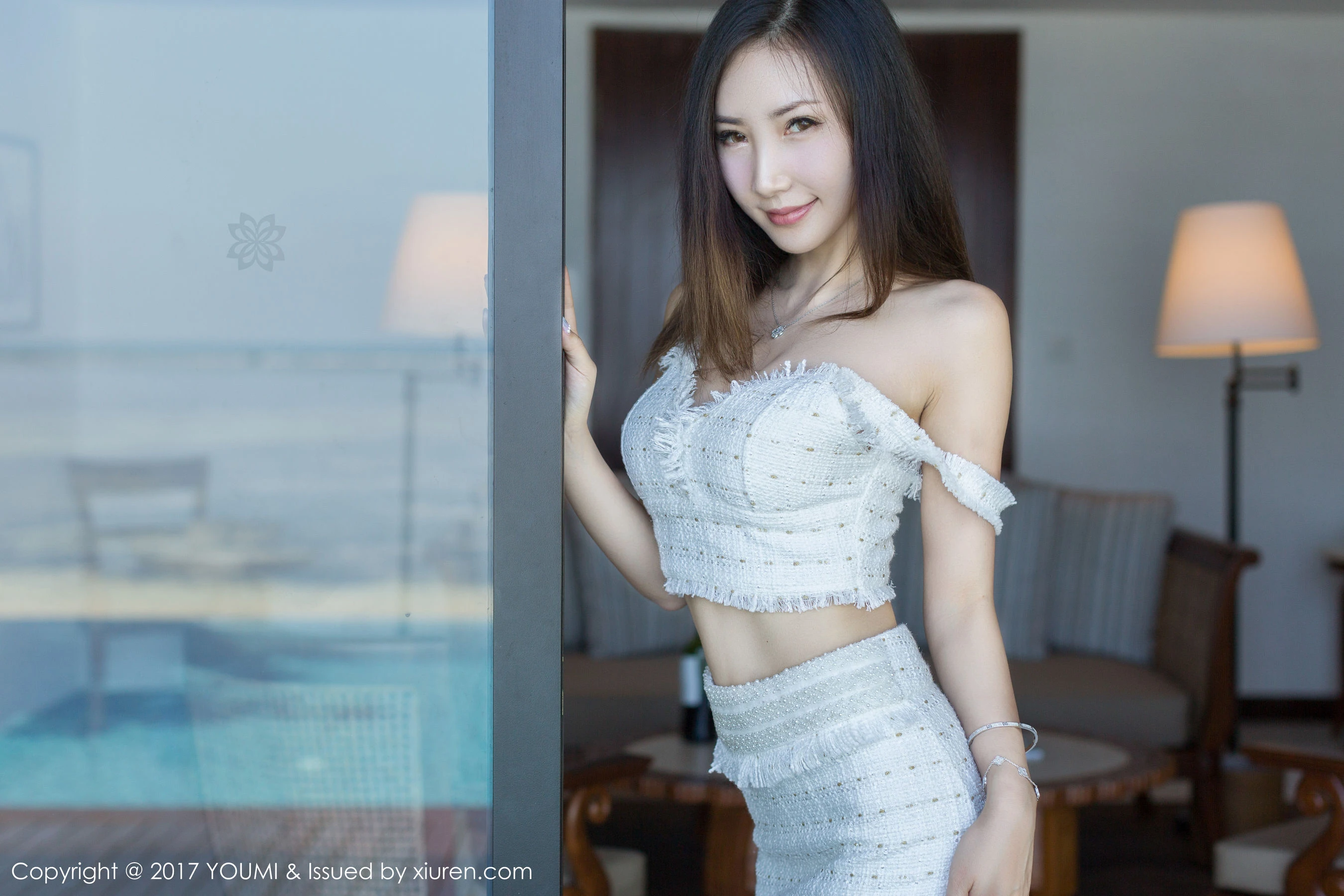 Yumi-尤美《马尔代夫旅拍》 尤蜜荟YouMi Vol.100第13张