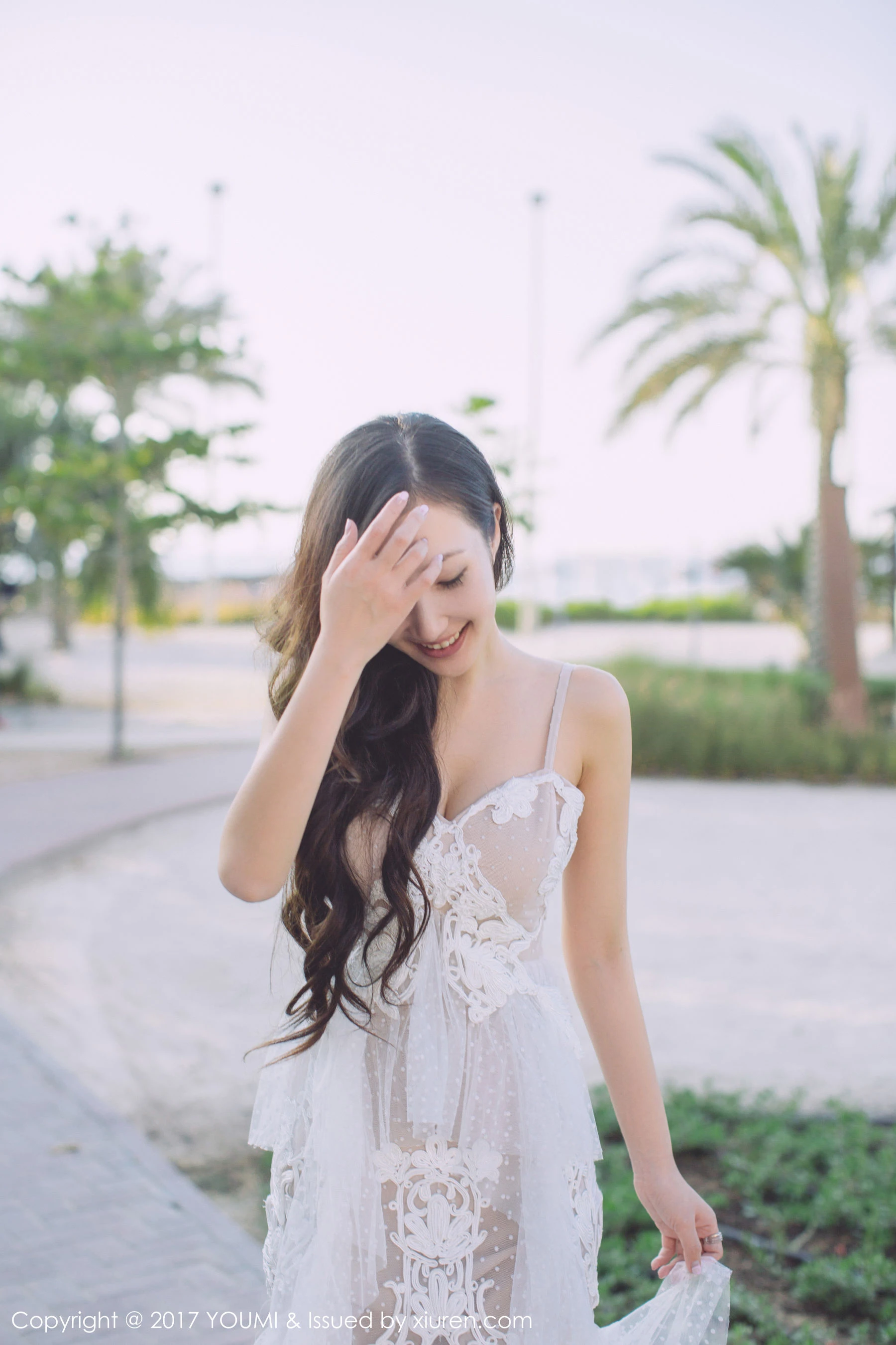  Yumi-尤美《蓝天银滩白云佳人美》 尤蜜荟 VOL.088第6张