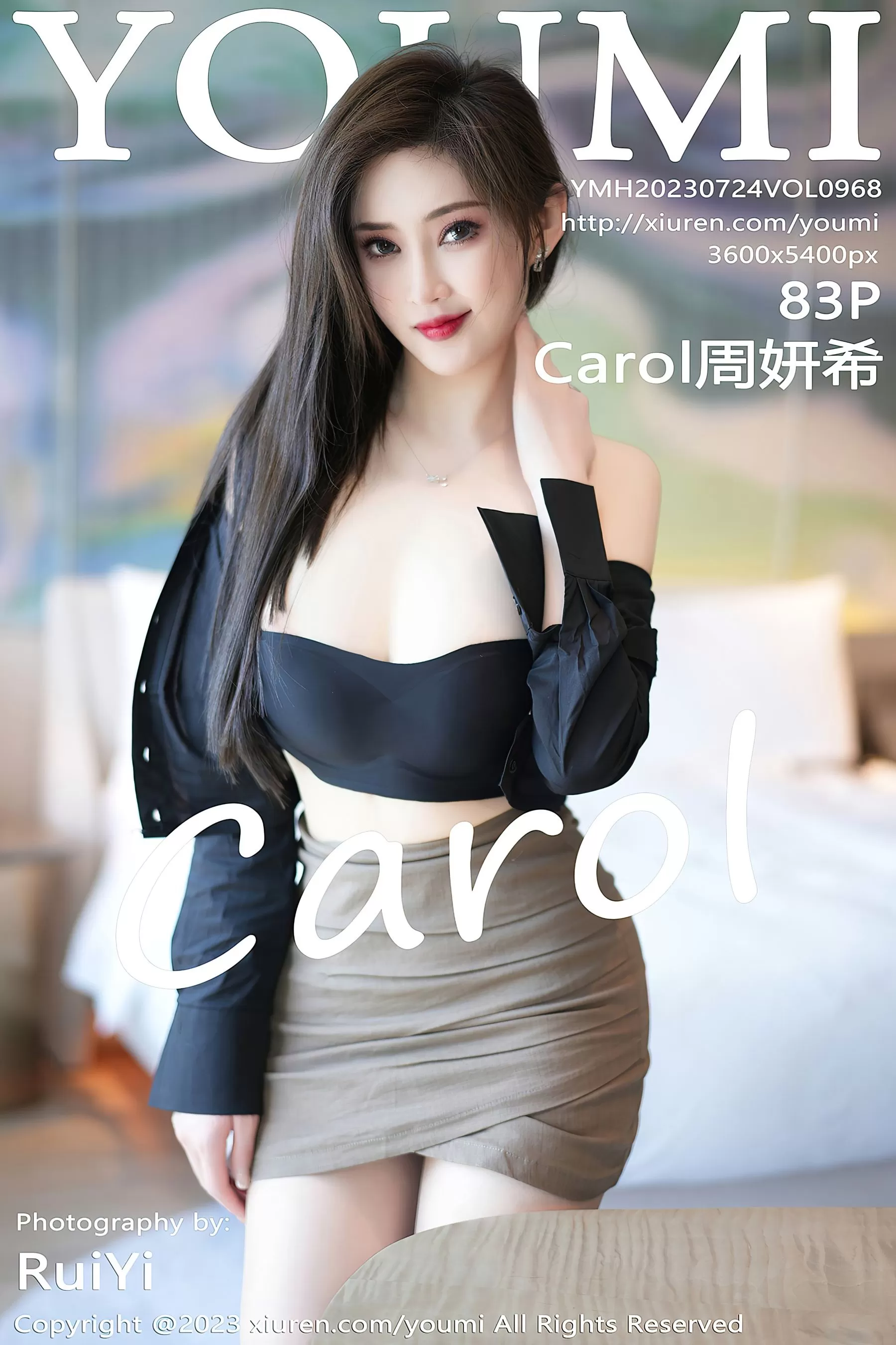  尤蜜荟 VOL.968 Carol周妍希 短裙黑丝 [83P]第28张