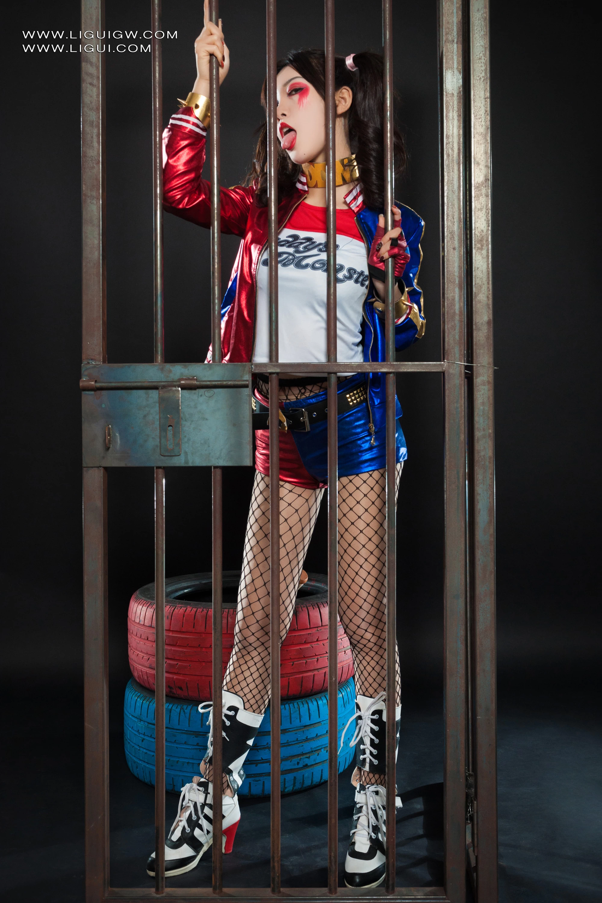 [Ligui丽柜] 2025.10.15《万圣节之恋狱小丑女》筱筱 Xiao xiao第2张