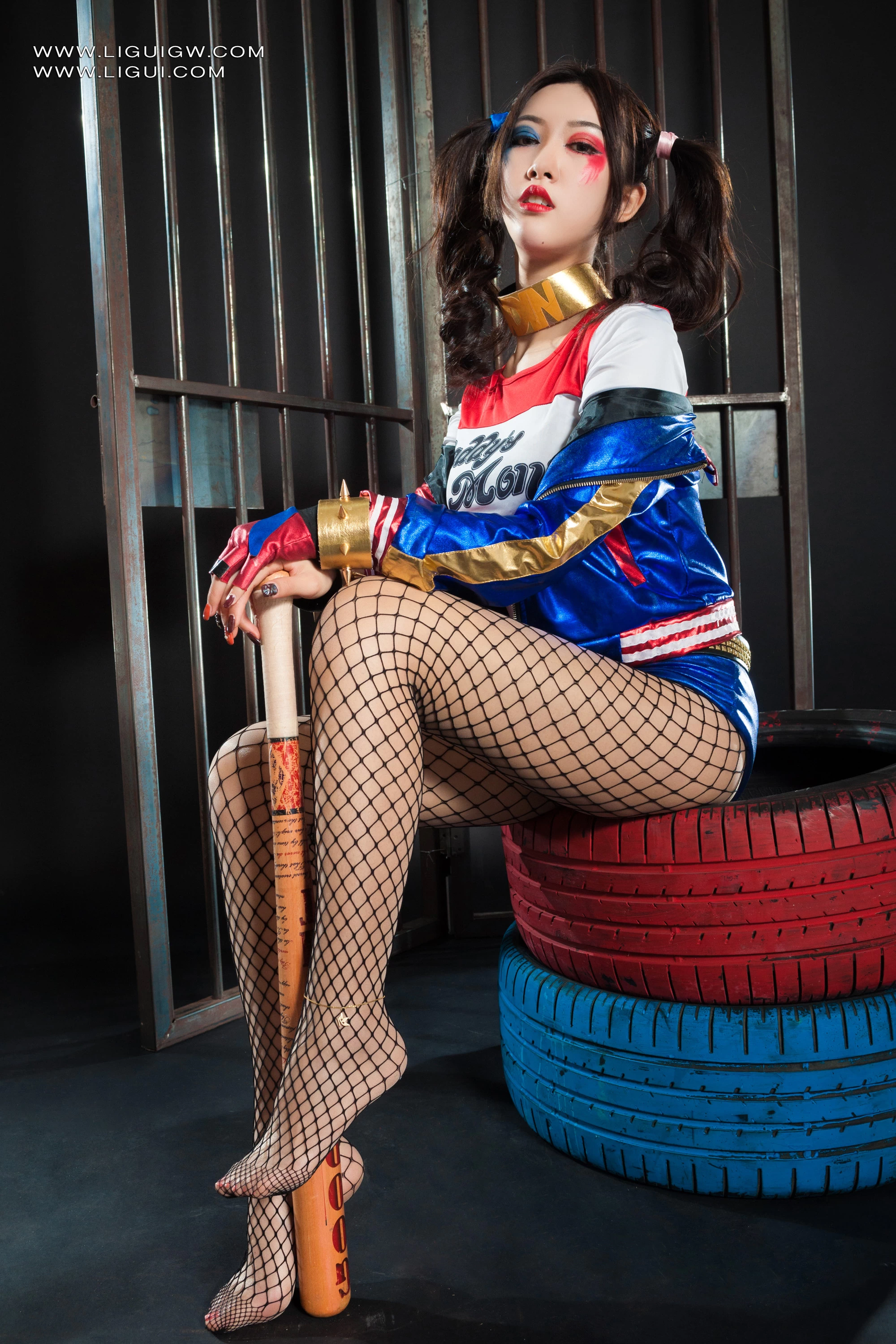 [Ligui丽柜] 2025.10.15《万圣节之恋狱小丑女》筱筱 Xiao xiao第11张