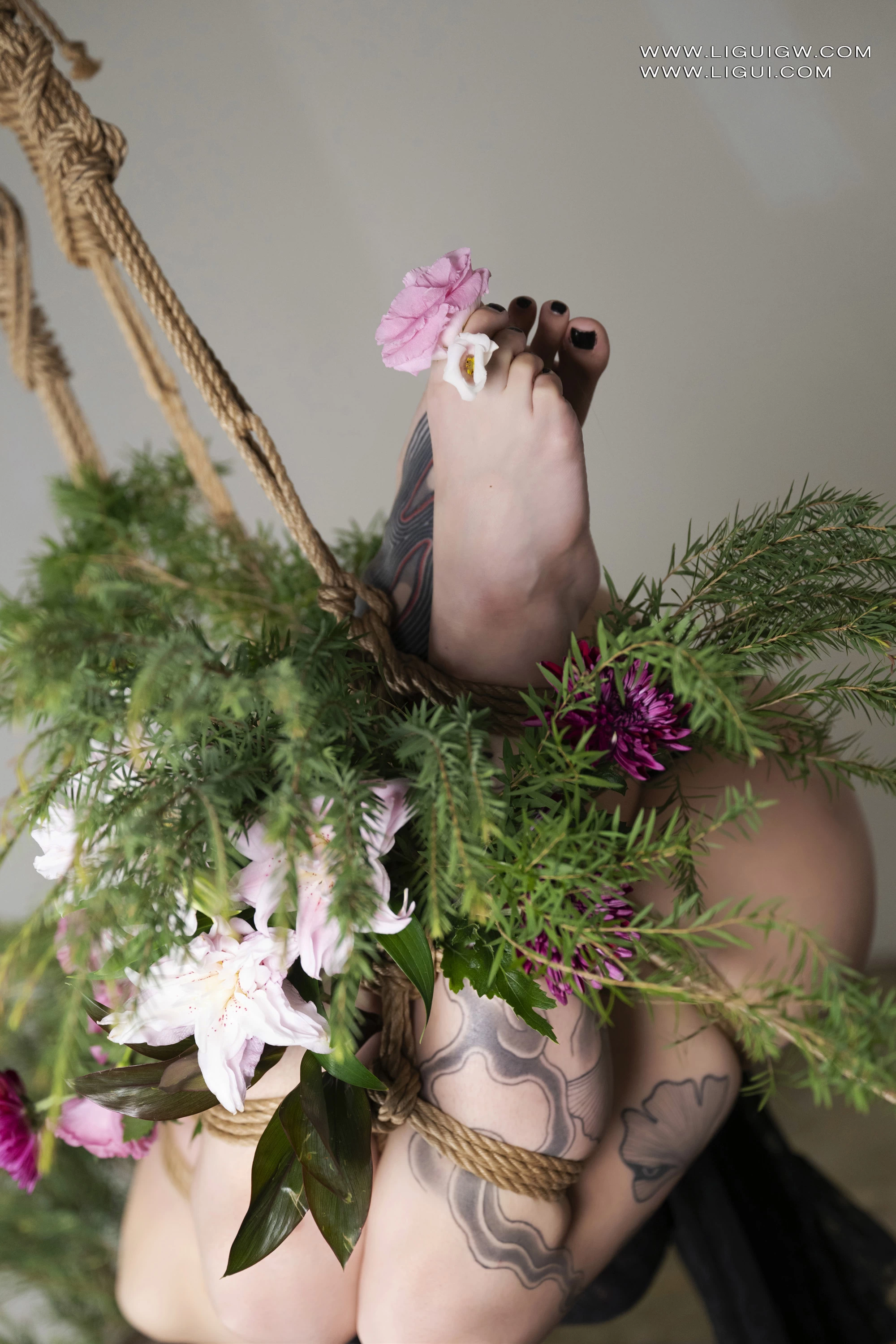 [Ligui丽柜] 2025.10.17 悬缚之舞 えたまめ第11张